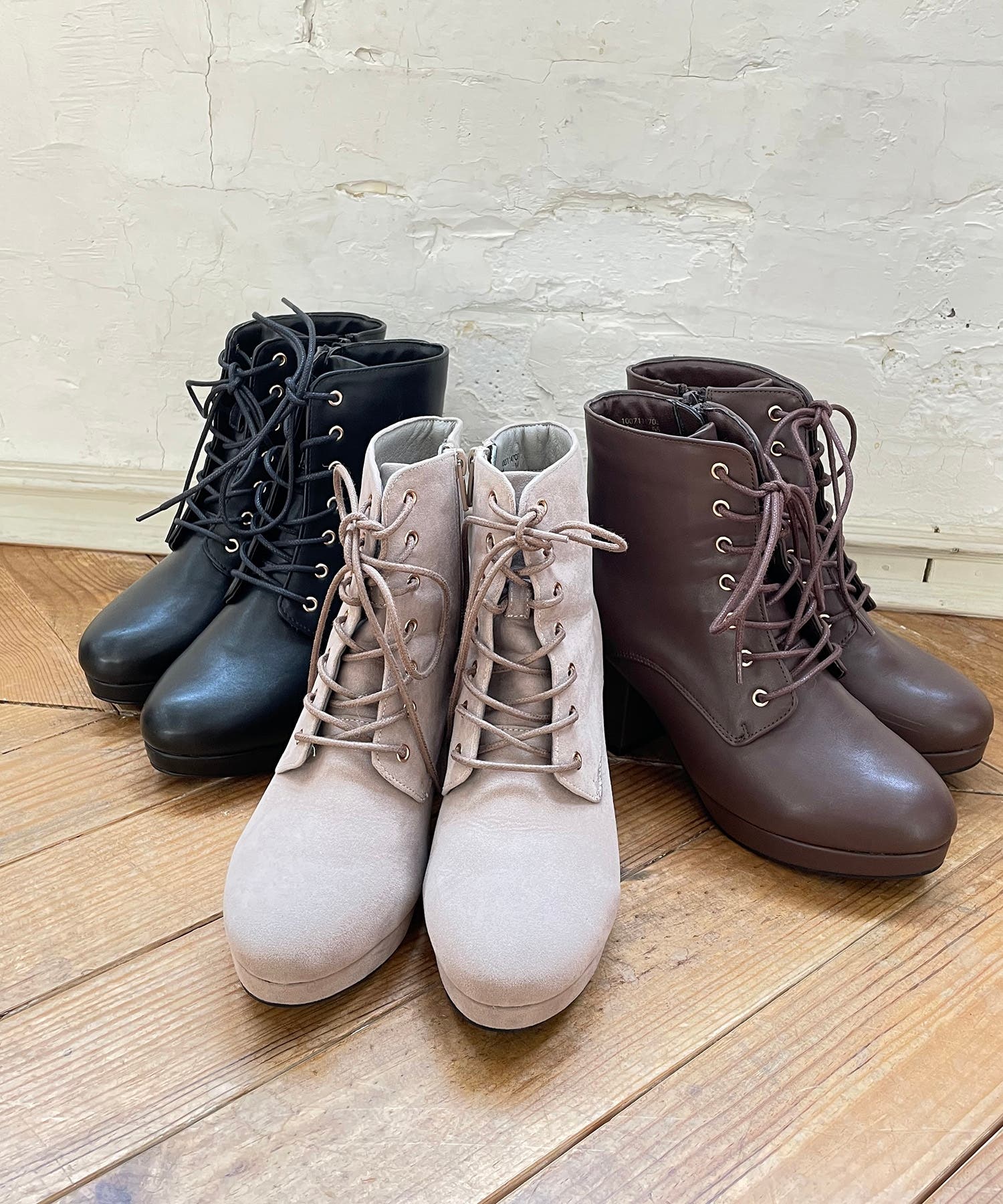 レースアップブーツ[品番：CTYW0001575]｜MAJESTIC LEGON