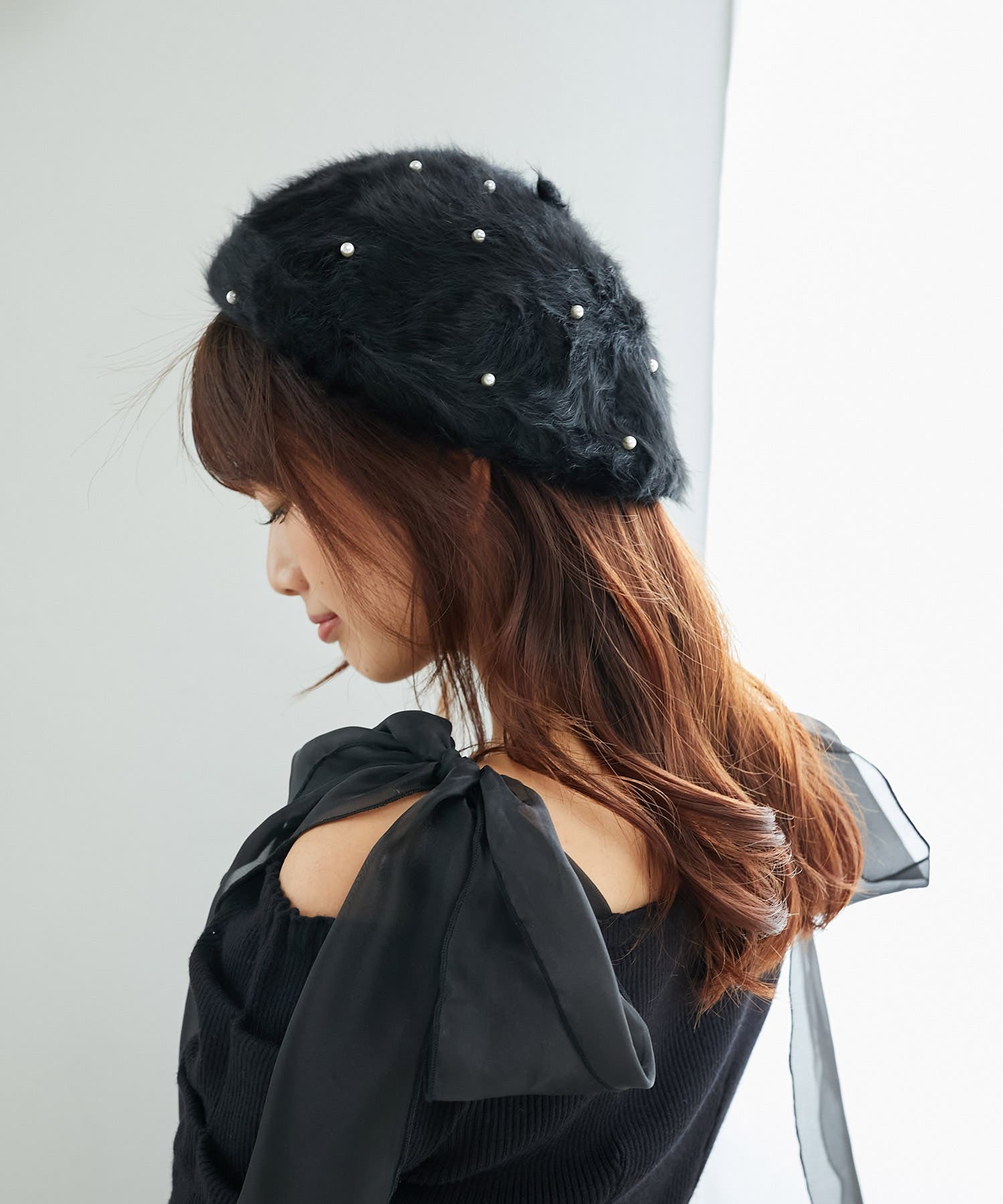 ハミクマソウル　ニットベスト　ベレー帽　エコバッグ　セット 1.jpg