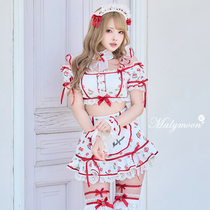 Marymoon ホイップチェリーデザートメイド さくらんぼ Marymoon ホイップチェリーデザートメイド さくらんぼ 【公式通販】