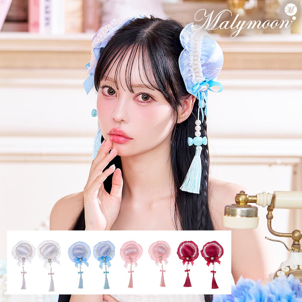 チャイナヘッドピース《オリジナルコスプレ小物》【Malymoon マリー