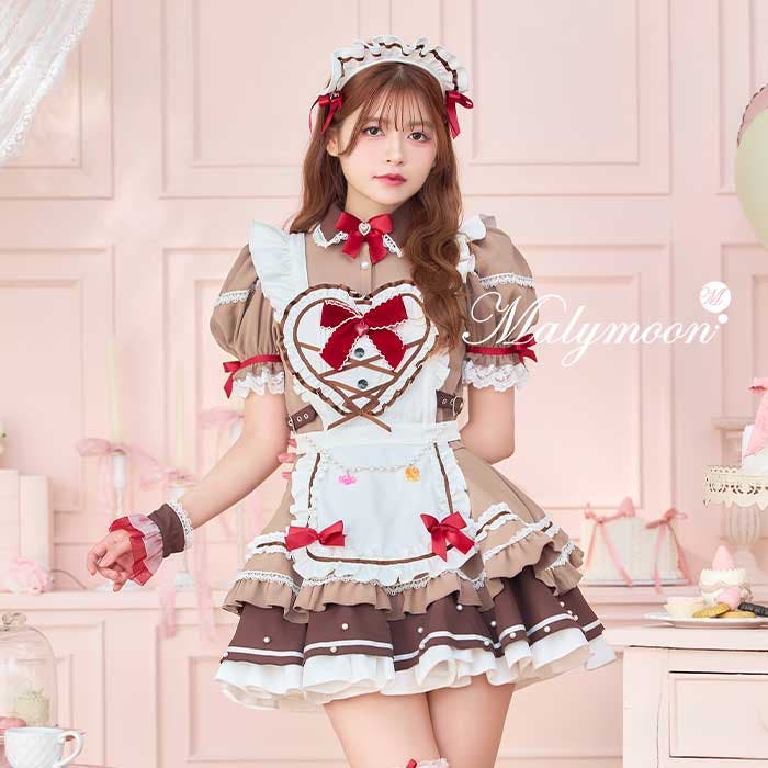 ホイップショコラリボンメイド[品番：MYMT0001162]｜Malymoon （マリー