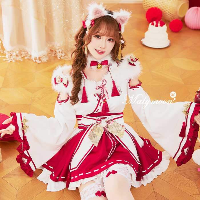 ピュアリィファー巫女キャット[品番：MYMT0001108]｜Malymoon （マリー