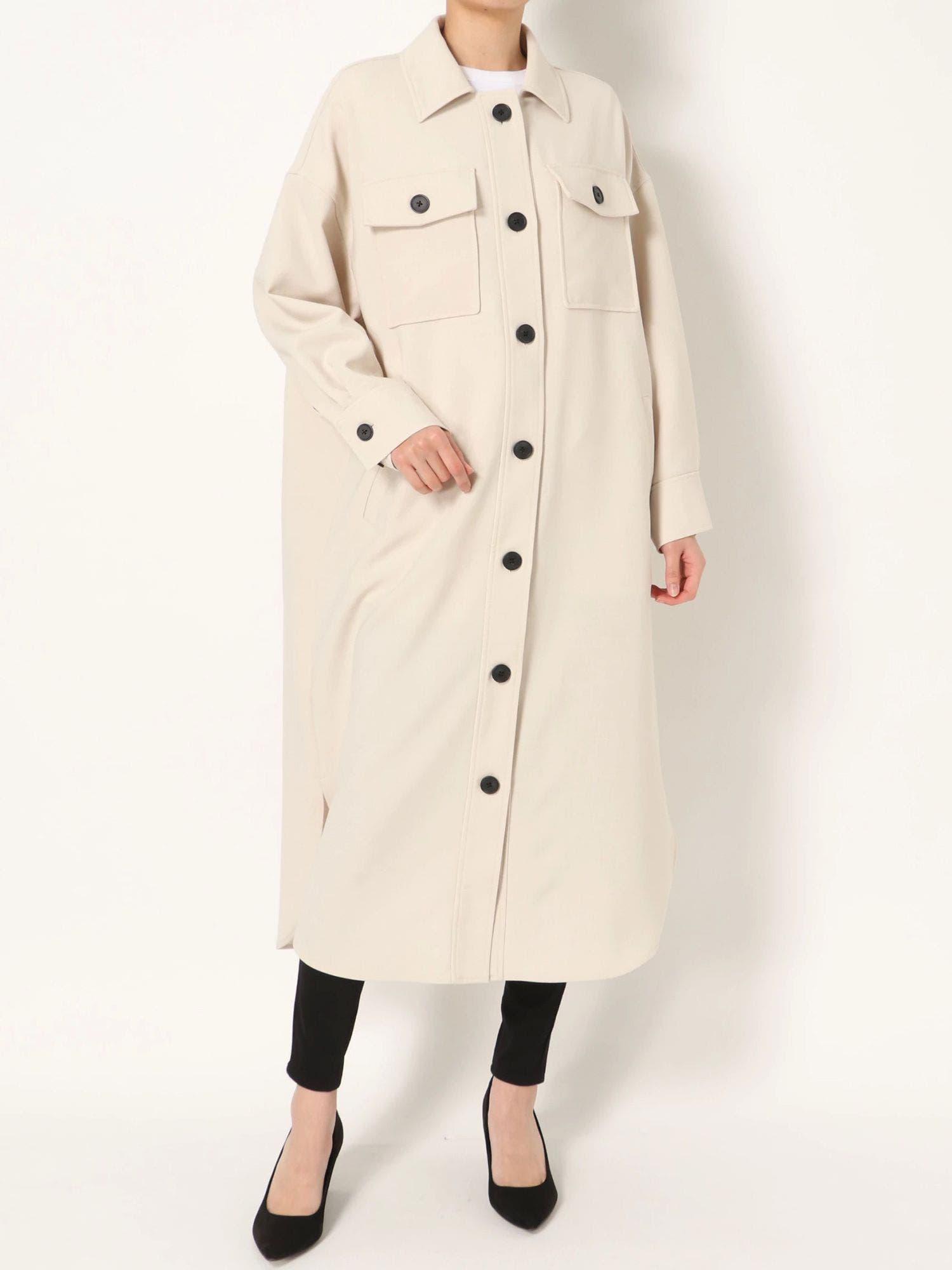 To/】ステンカラーポケット付コート[品番：MKSW0029051]｜MERCURYDUO