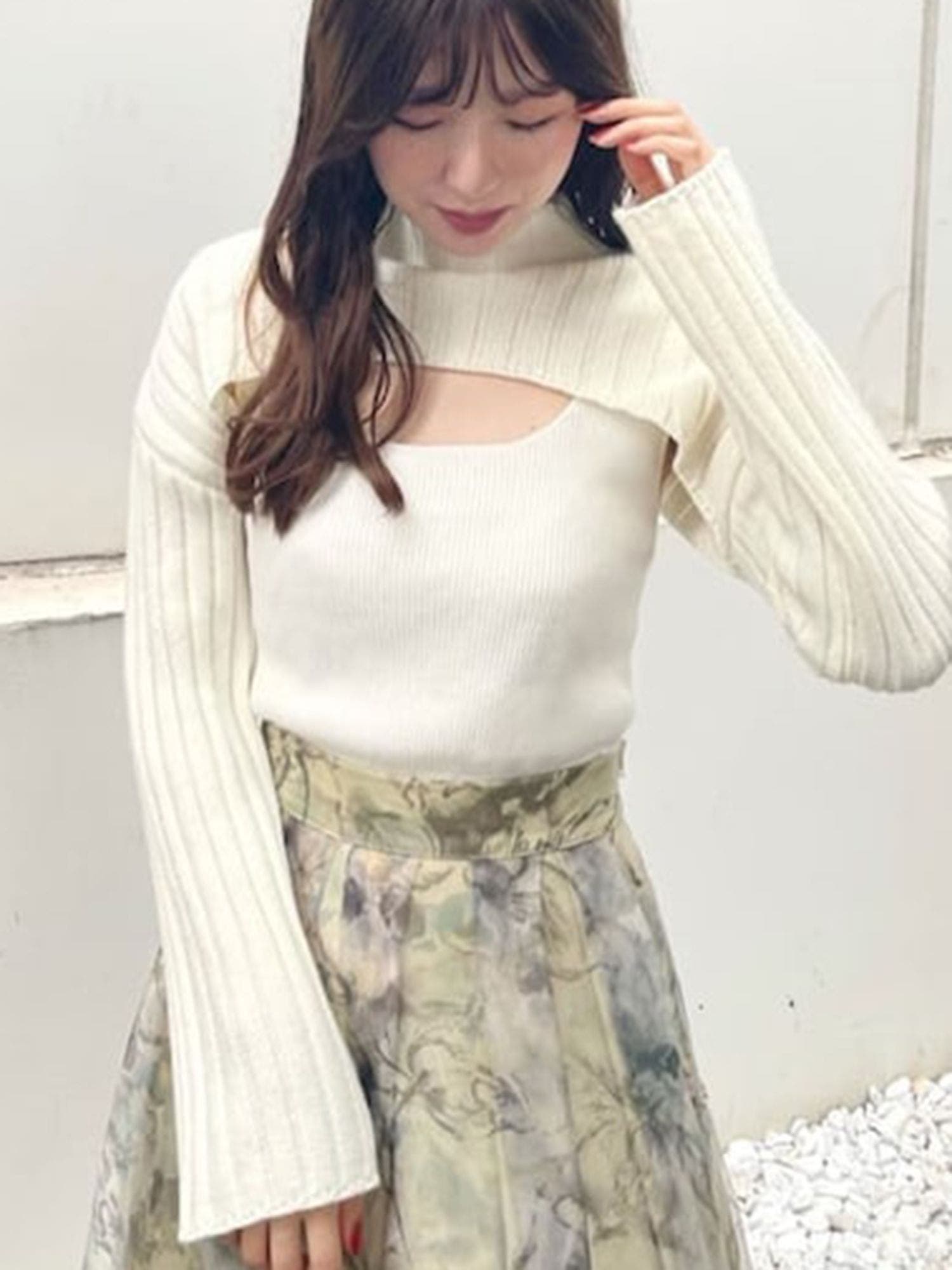 Morgan De Toi Vintage Top with Straps Lace Slim Fit