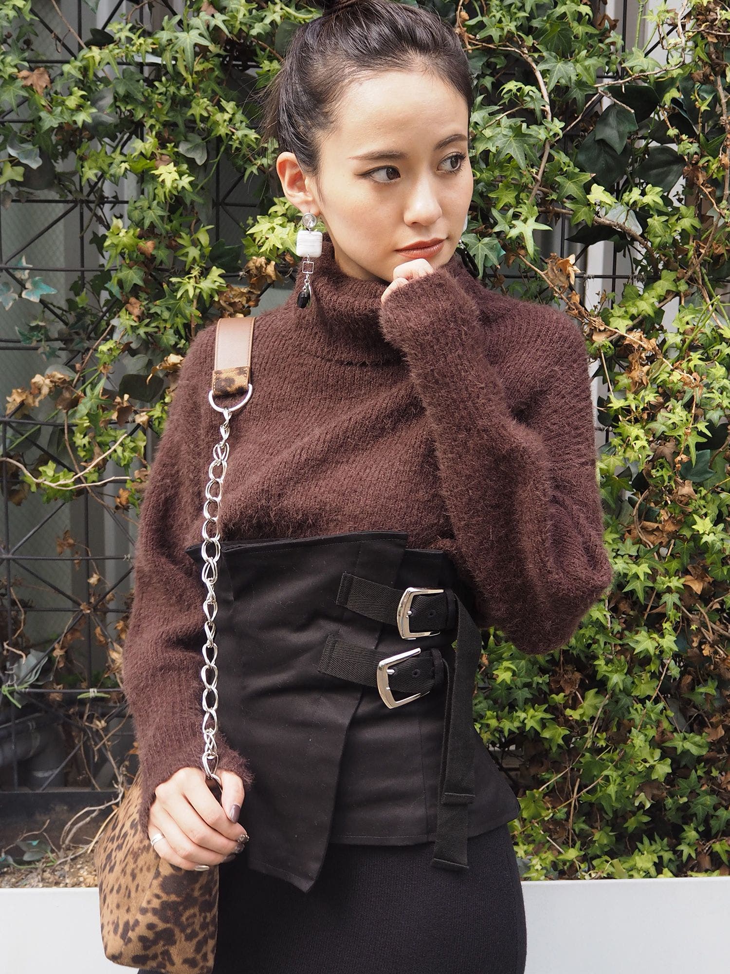 ベルト付きケープ風オールインワン　EMODA.MURUA.MOUSSYずき 1_1.jpg