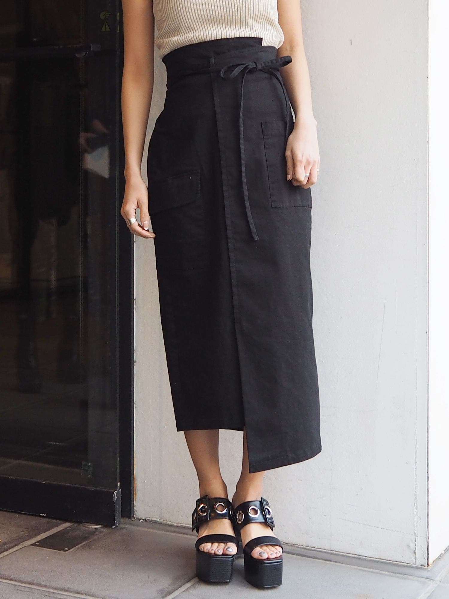MARNI　ラップスカート Marni ラップ スカート | ニュートラル | FARFETCH JP