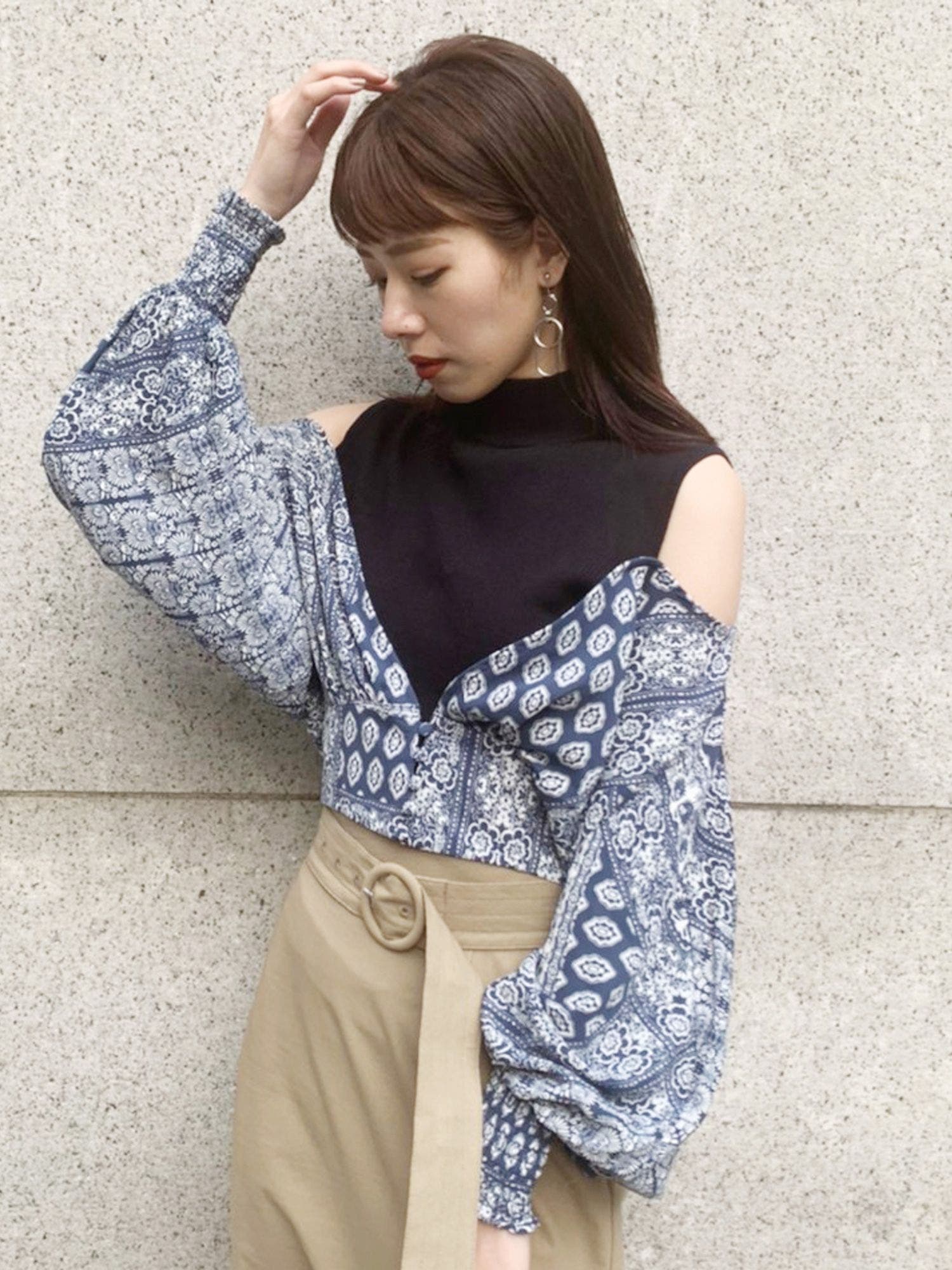 ボレロドッキングトップス[品番：MKSW0027042]｜MURUA（ムルーア 