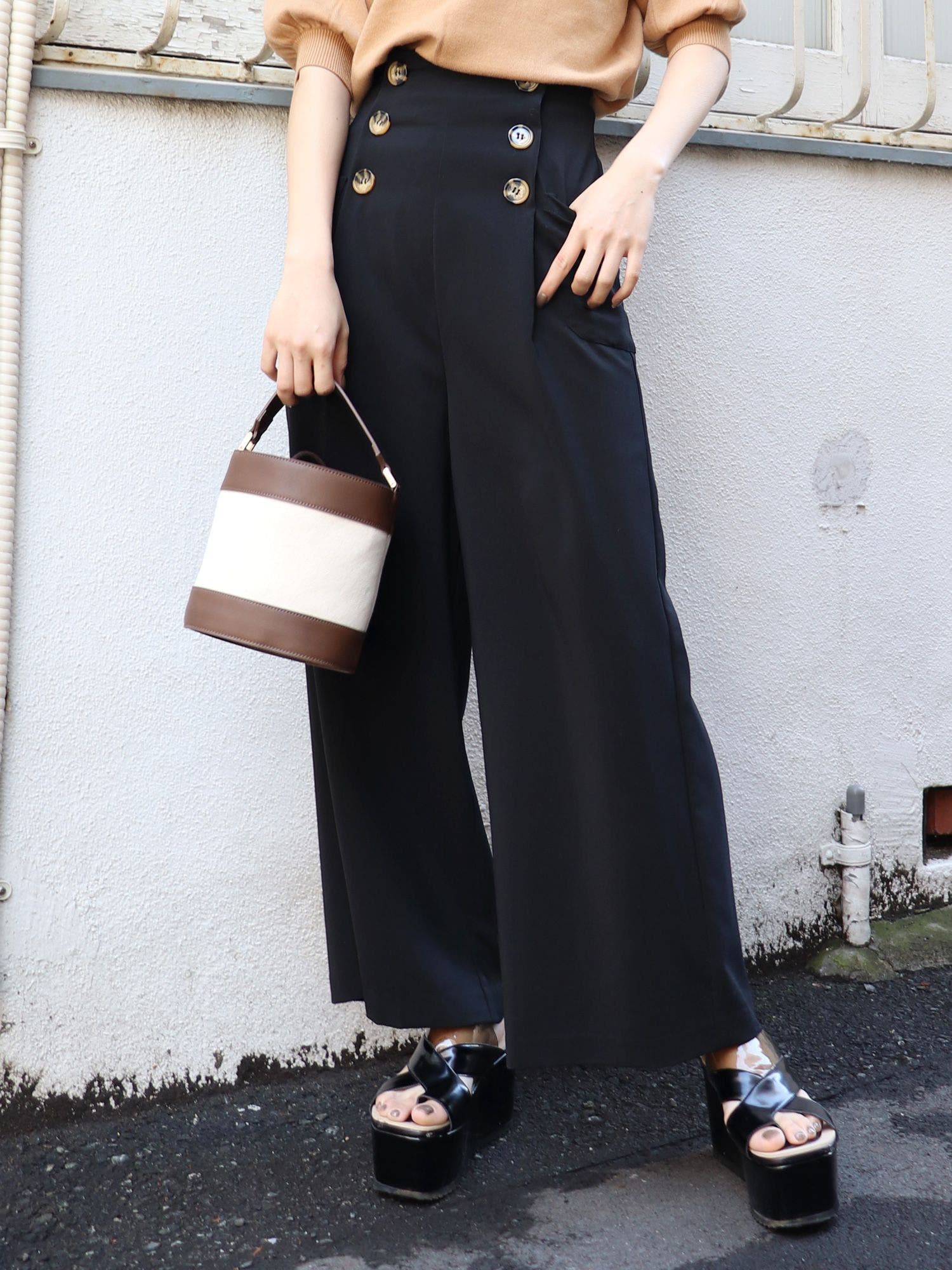 その他】 オンライン完売 Michael Kors ハイライズコットンスキニー ?