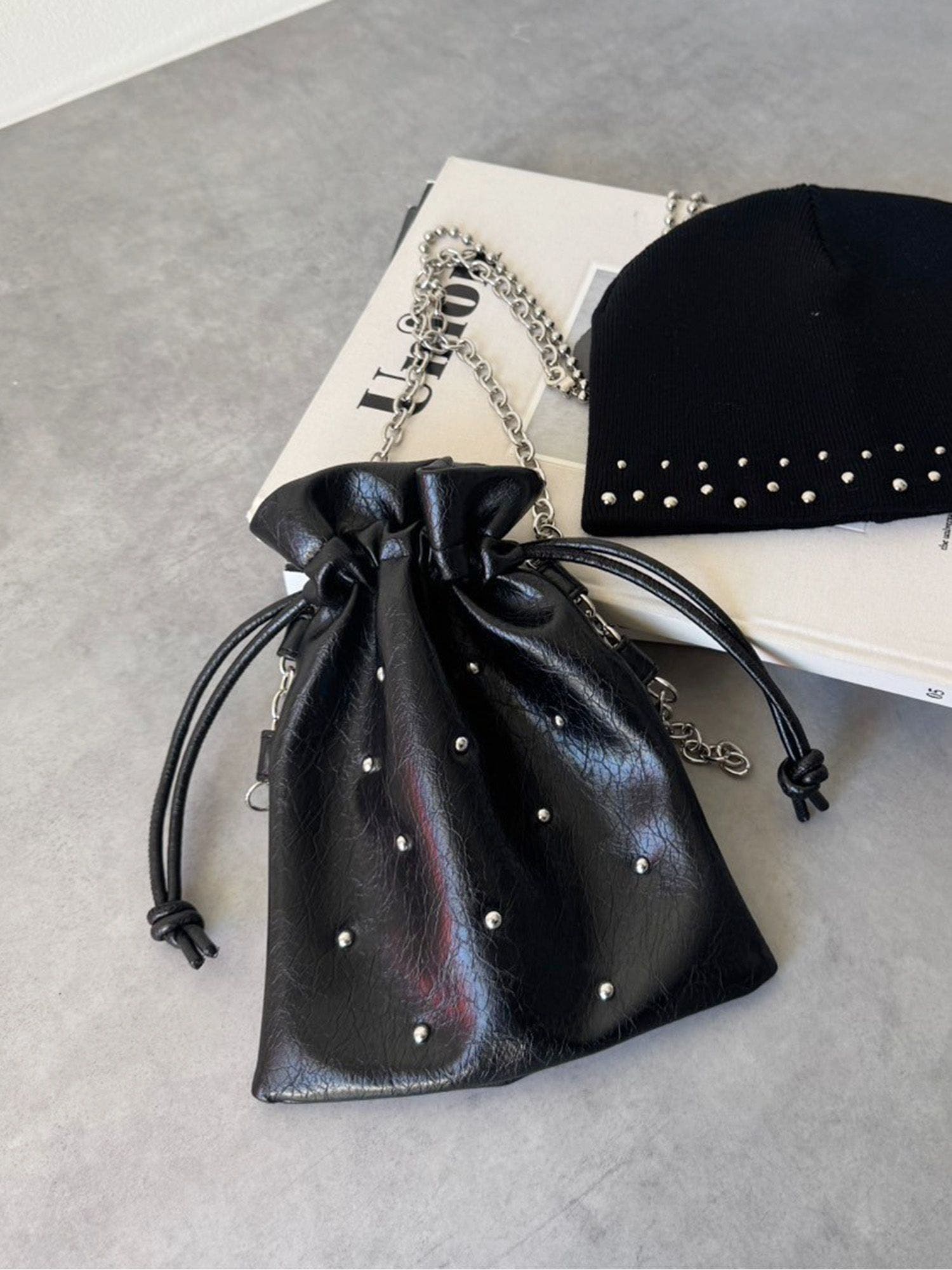 ★新品★ZADIG＆VOLTAIRE　チェーン　ショルダーバッグ　スタッズ　黒 ZADIG&VOLTAIRE - ☆新品☆ZADIG＆VOLTAIRE チェーン ショルダーバッグ