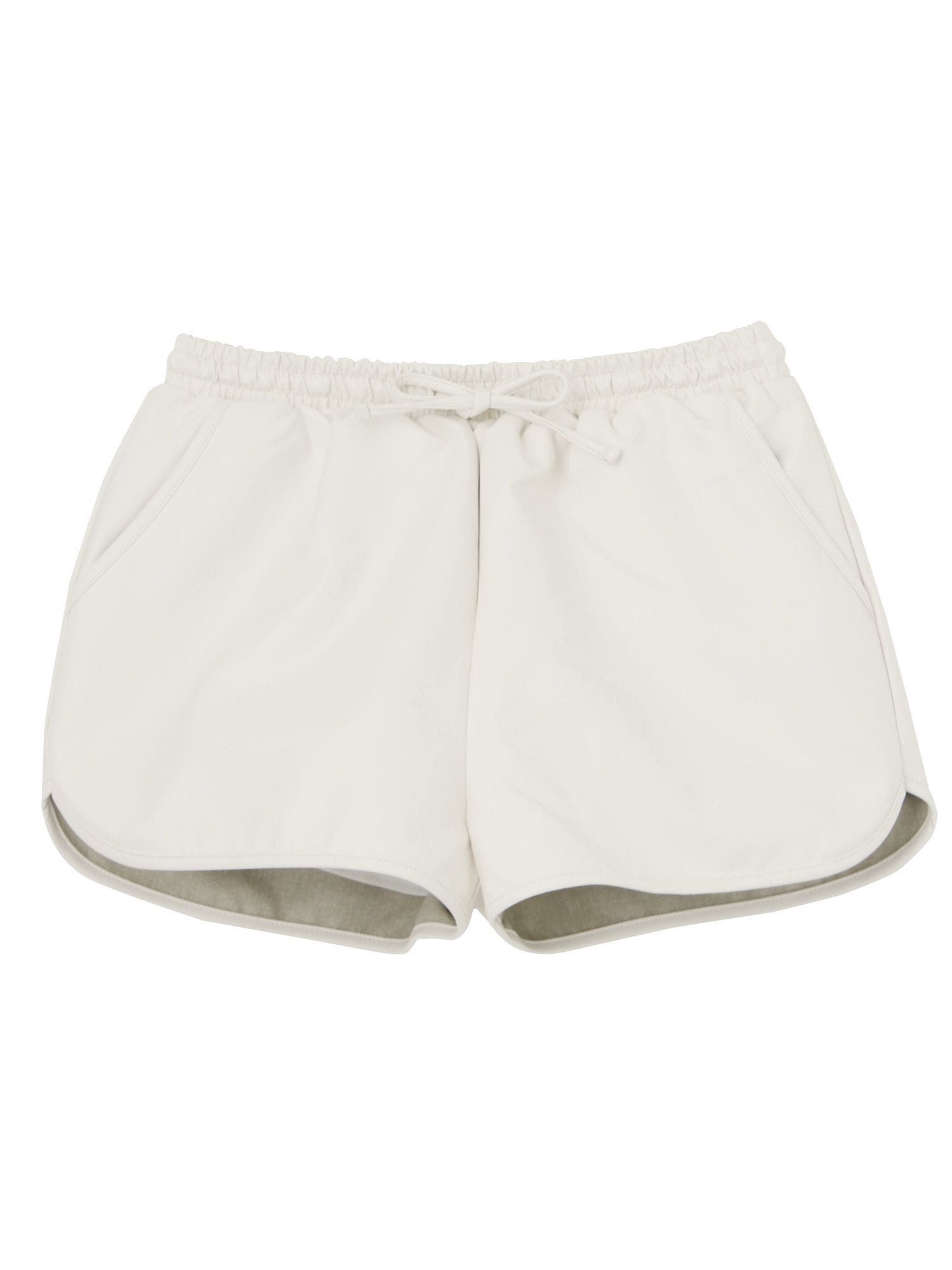 フェイクレザーショートパンツ[品番：MKSW0002040]｜EMODA