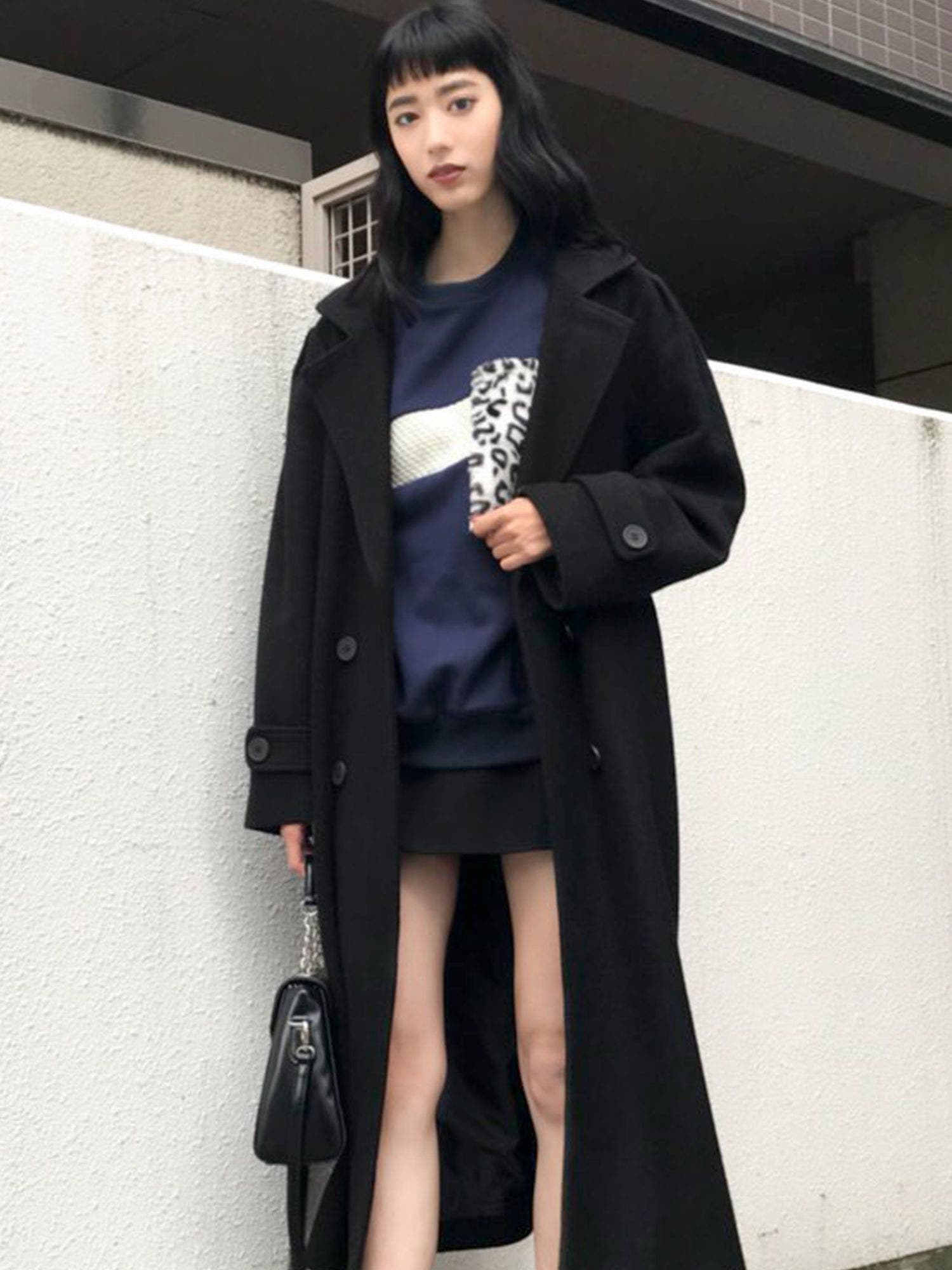 ショルダーボリュームマキシコート[品番：MKSW0002794]｜EMODA（エモダ