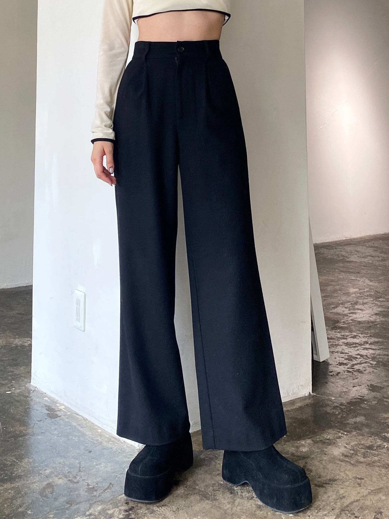 EMOBROTHER ワイドパンツ EMOBROTHER EMO Patchwork Trousers ワイドパンツ - メルカリ