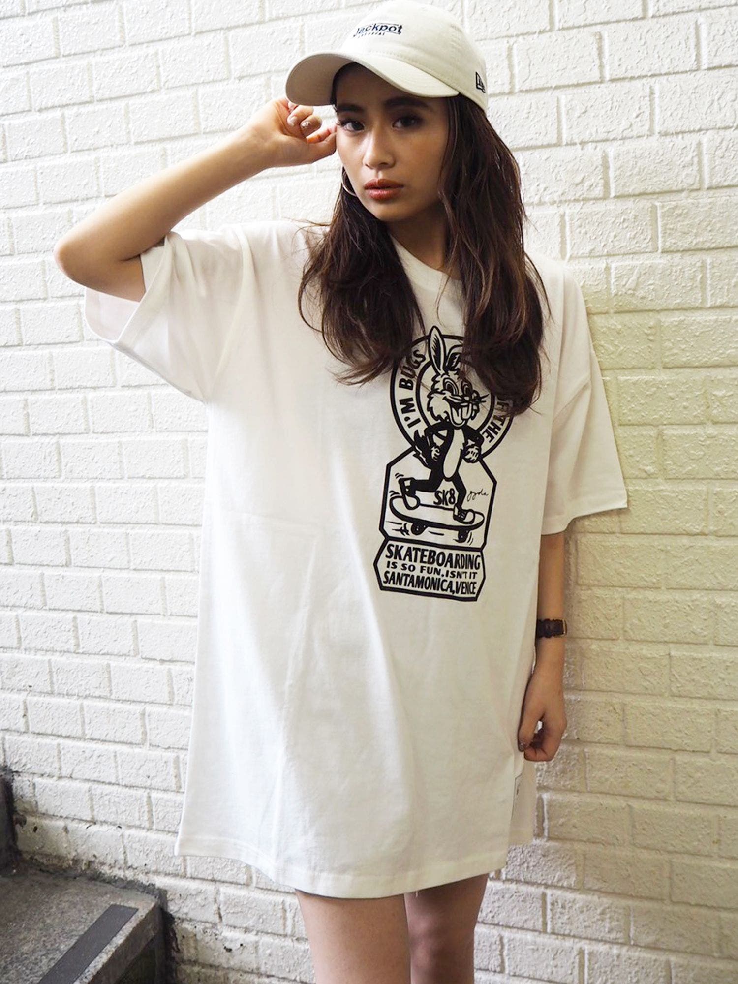WEB限定】SK8BUNNY BIG Tシャツ[品番：MKSW0022990]｜GYDA
