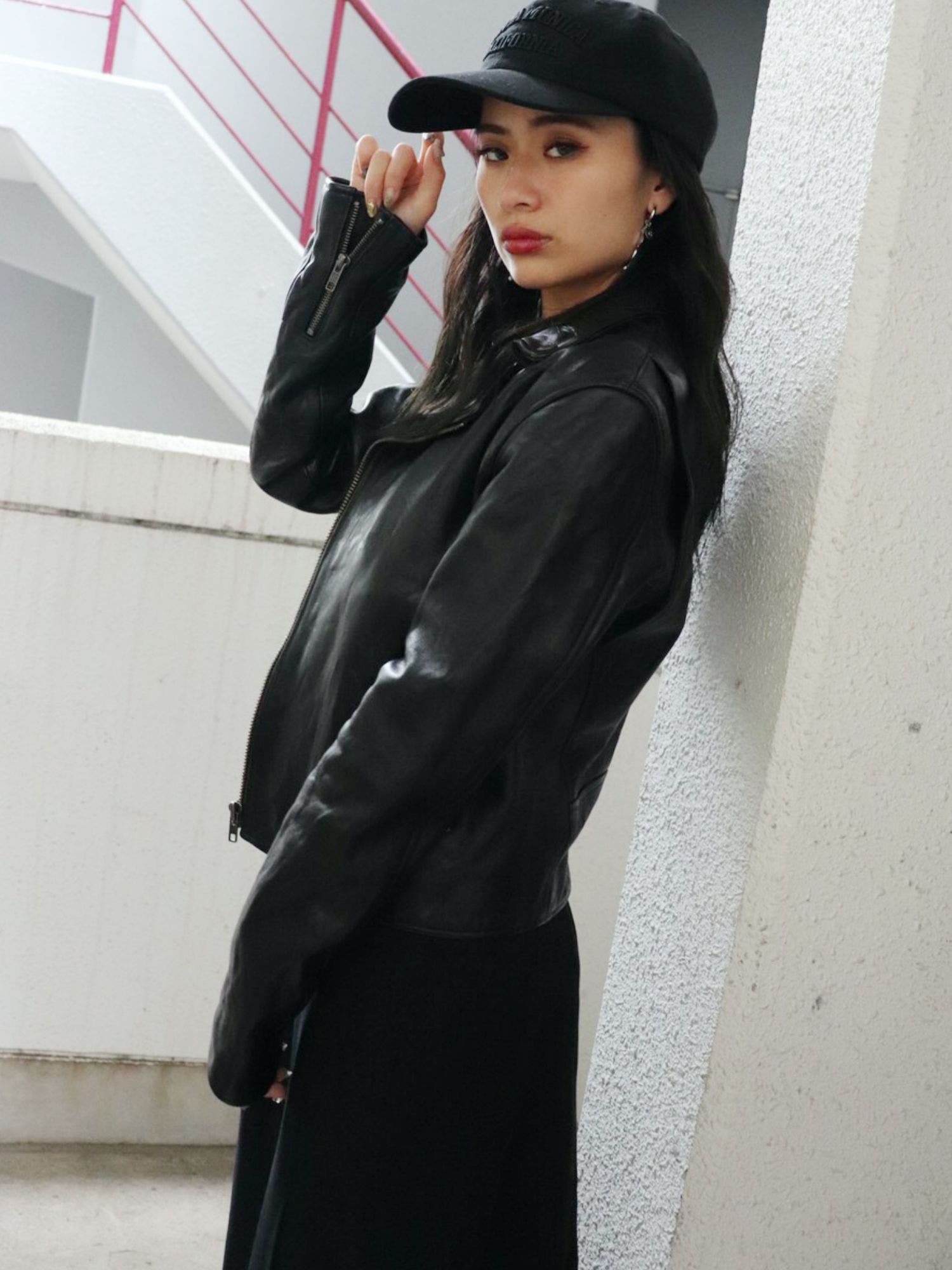 ラムレザーライダースジャケット[品番：MKSW0028643]｜GYDA