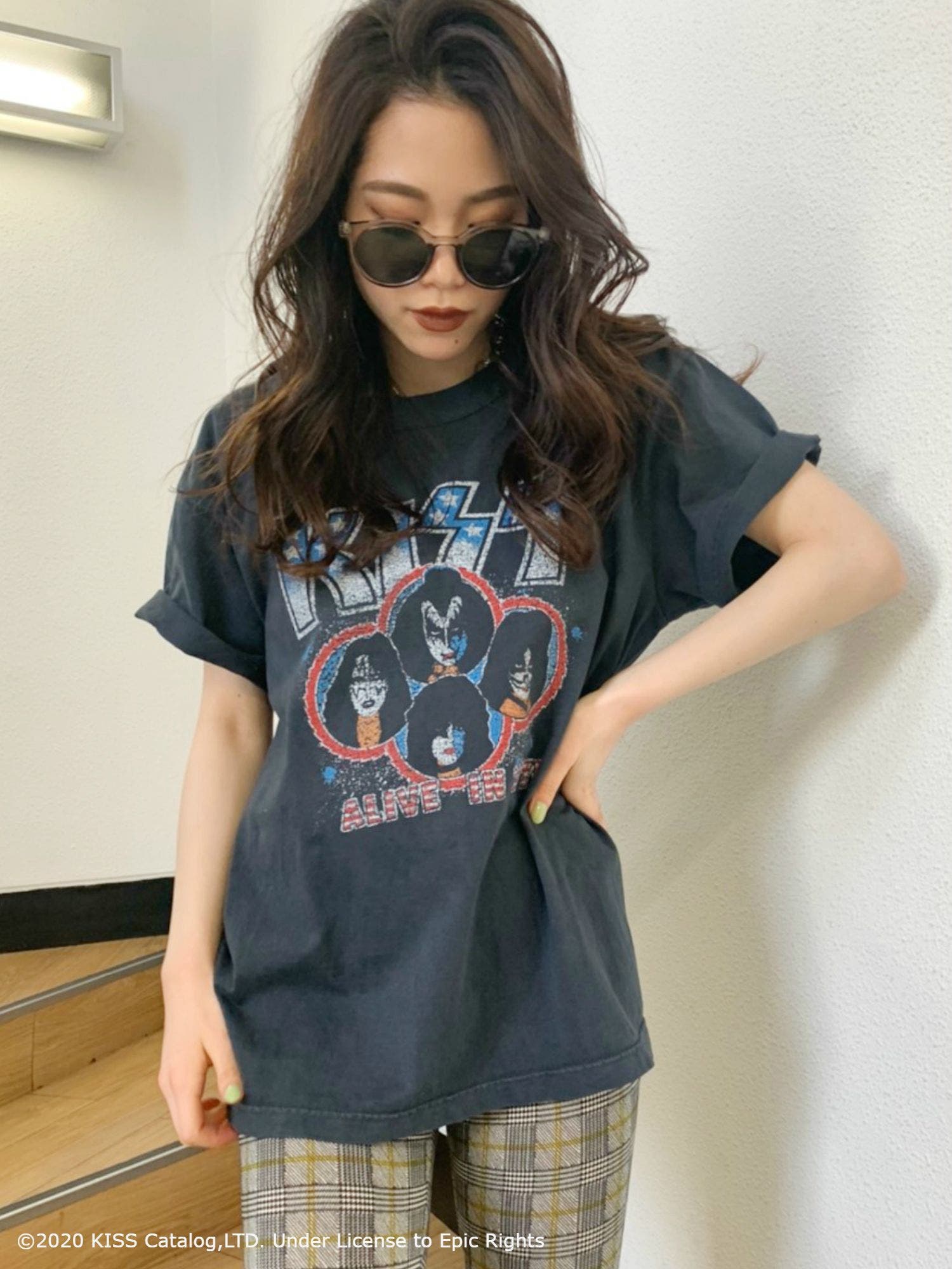 CDG Y's 美品ビッグサイズ　レディースTシャツ ビッグシルエット Tシャツ レディース バスクT 綿100・再再販