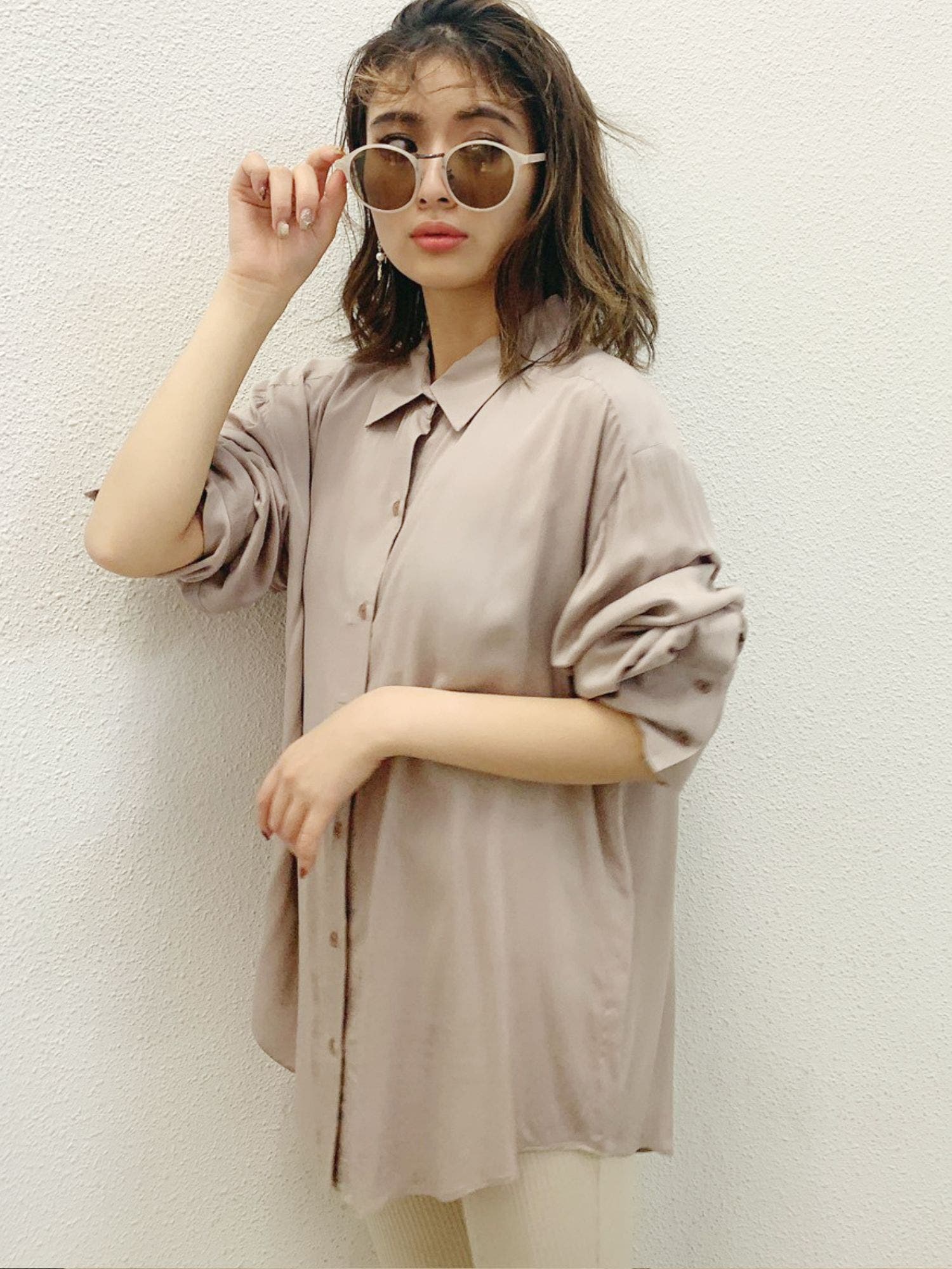 GYDA（ジェイダ）の「3WAYキャミソールシャツ（シャツ/ブラウス