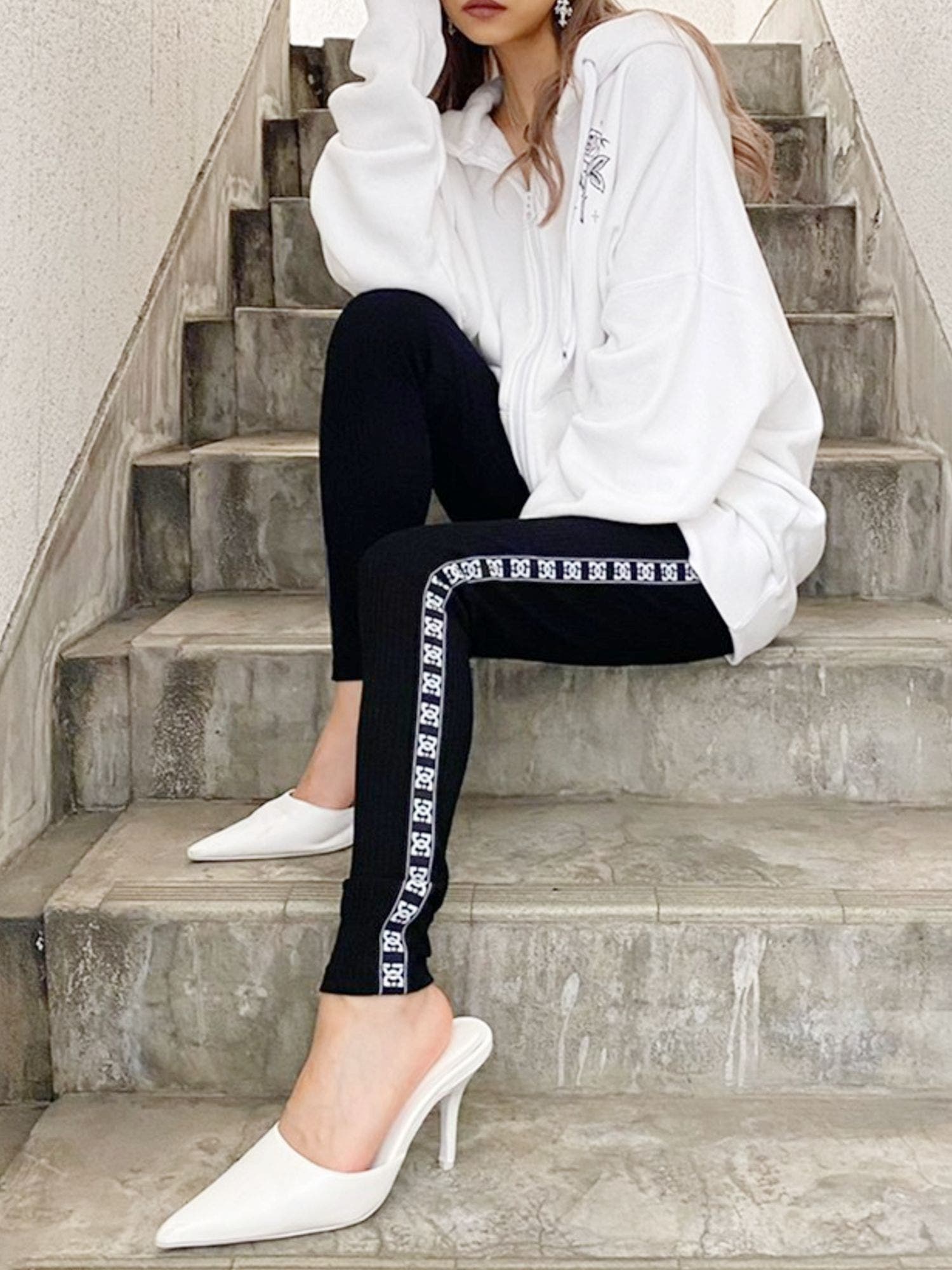 DC×GYDA SIDELINE テレコレギンス[品番：MKSW0039697]｜GYDA