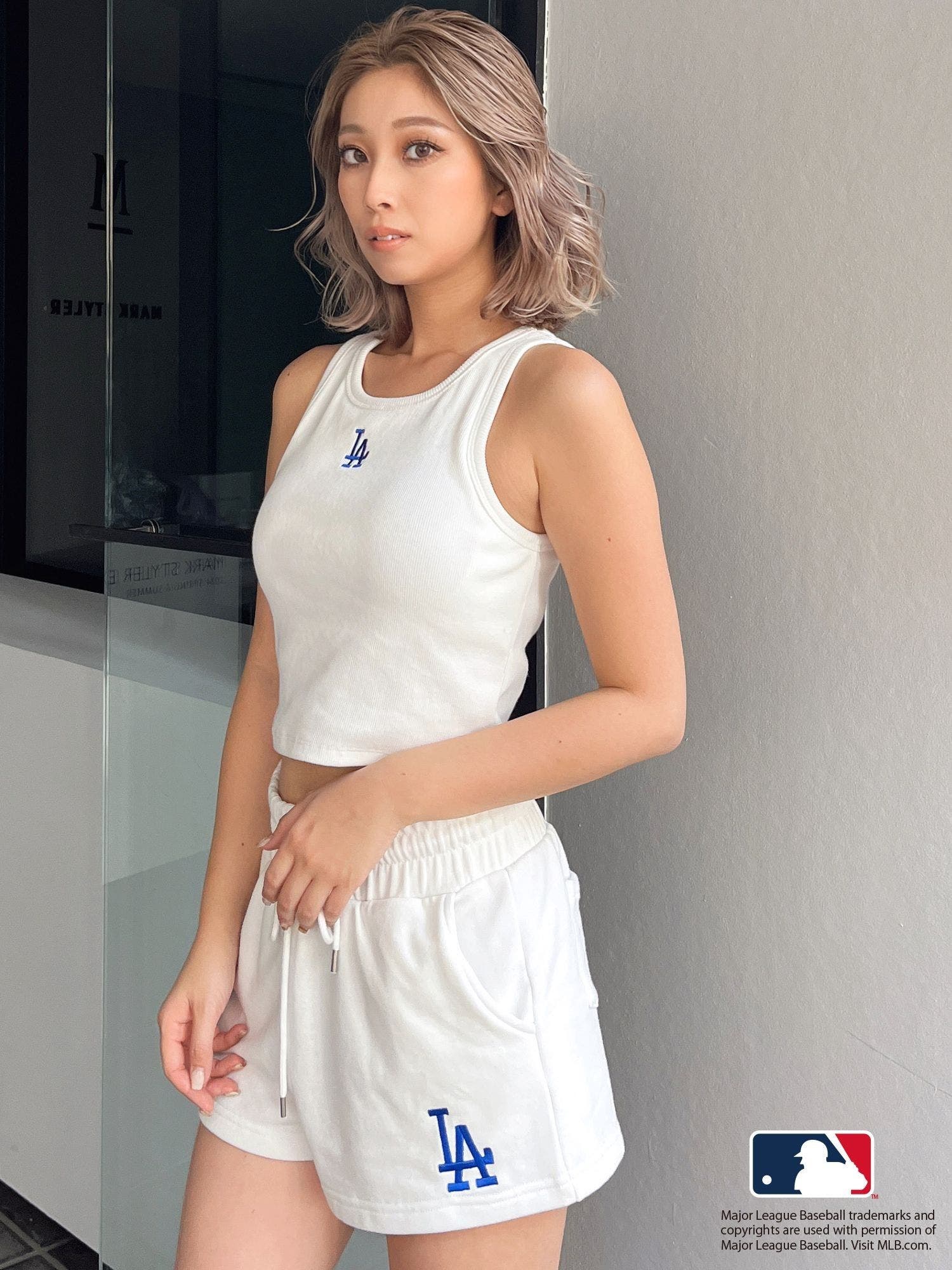 セール】GYDA×MLBリンガーショートTシャツ（Tシャツ/カットソー
