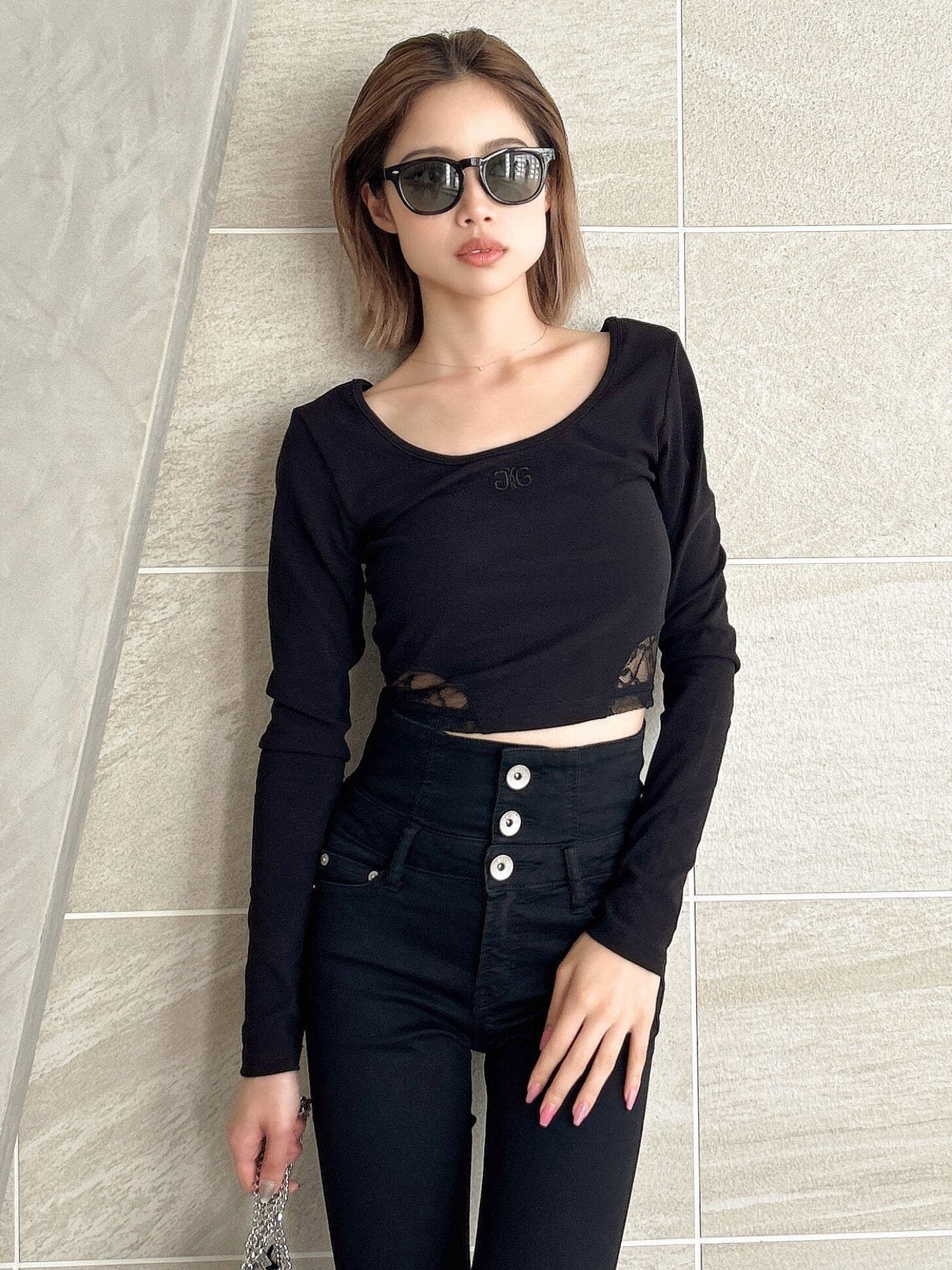 SIDEレースドッキングショートロンT[品番：MKSW0059690]｜GYDA