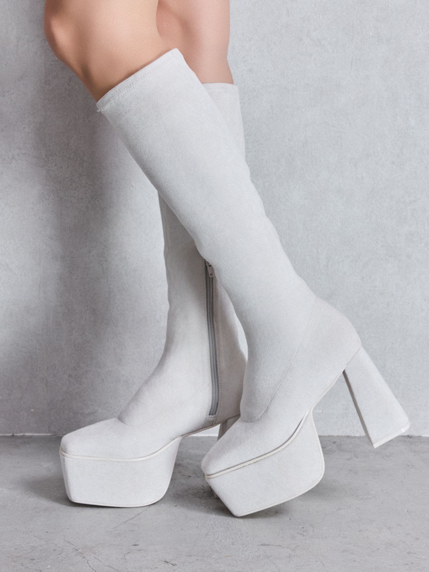 ストレッチチャンキーブーツ[品番：MKSW0066098]｜GYDA（ジェイダ）の