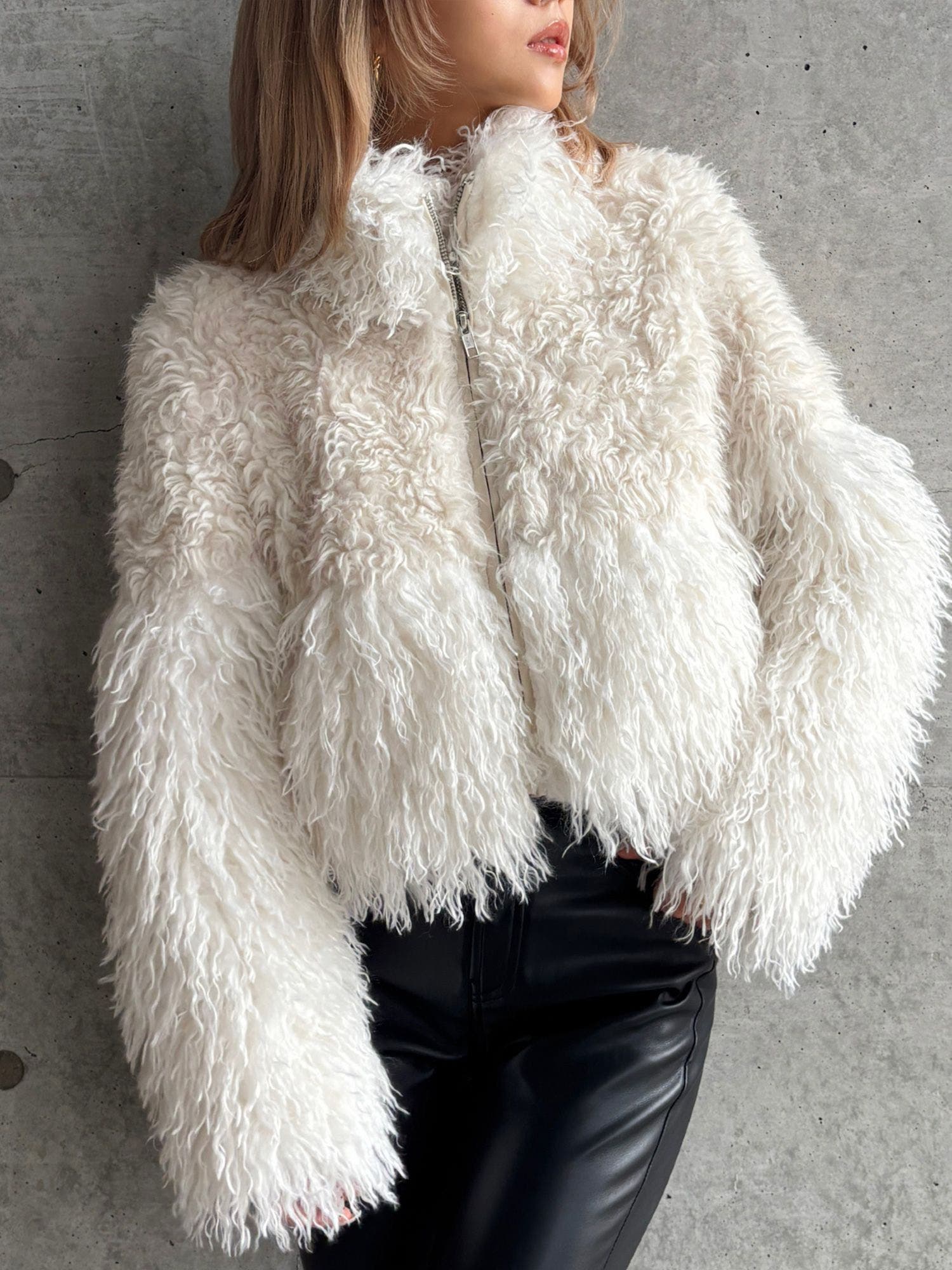 TINY】switchingフェイクファーコート[品番：MKSW0067246]｜GYDA