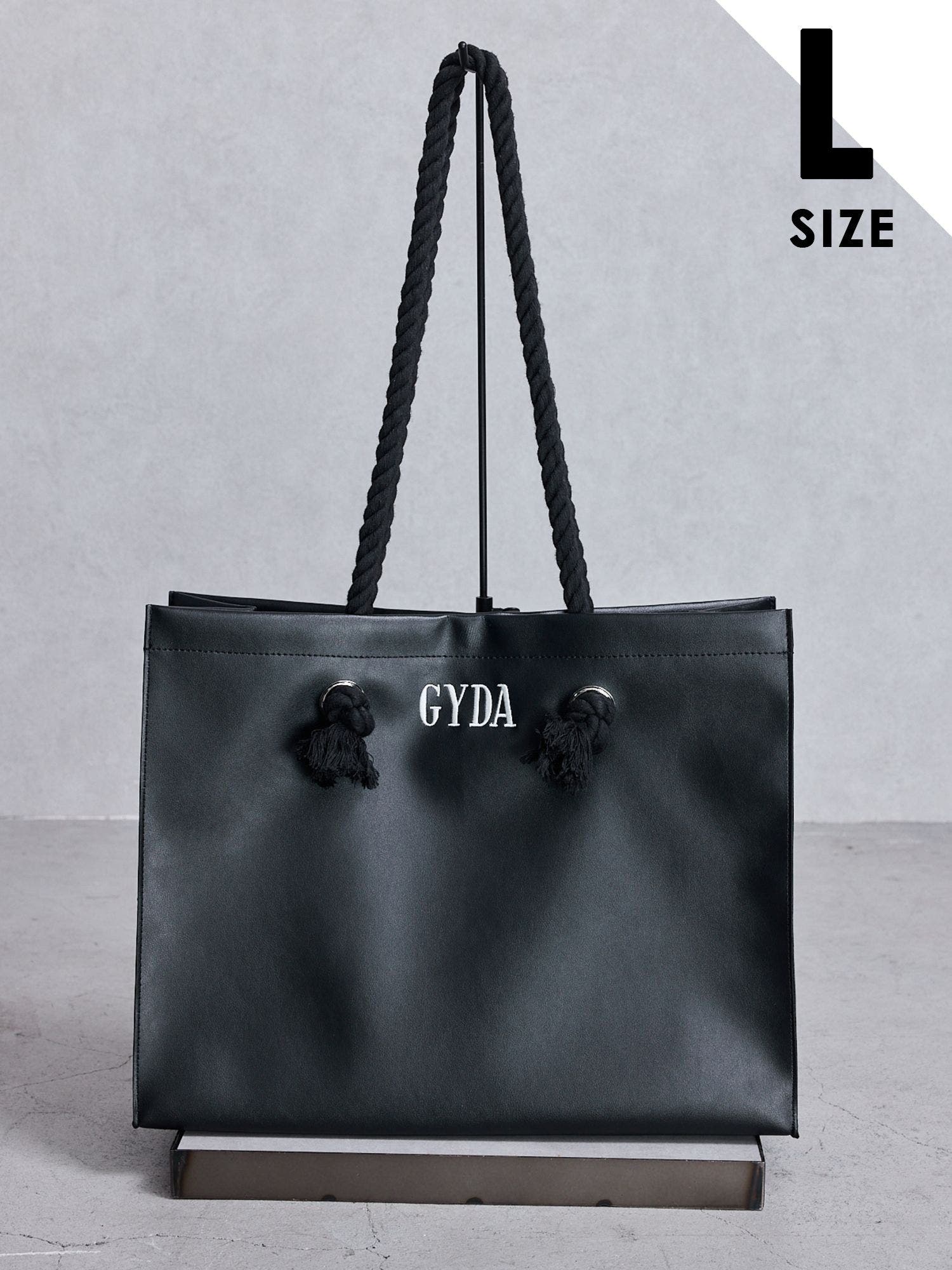 GYDAロープLフェイクレザートートBAG[品番：MKSW0068816]｜GYDA