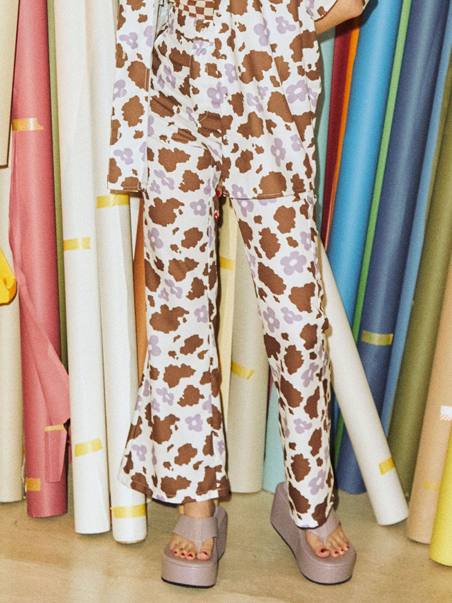 jouetie（ジュエティ）の「フラワーカウ パンツ（その他パンツ
