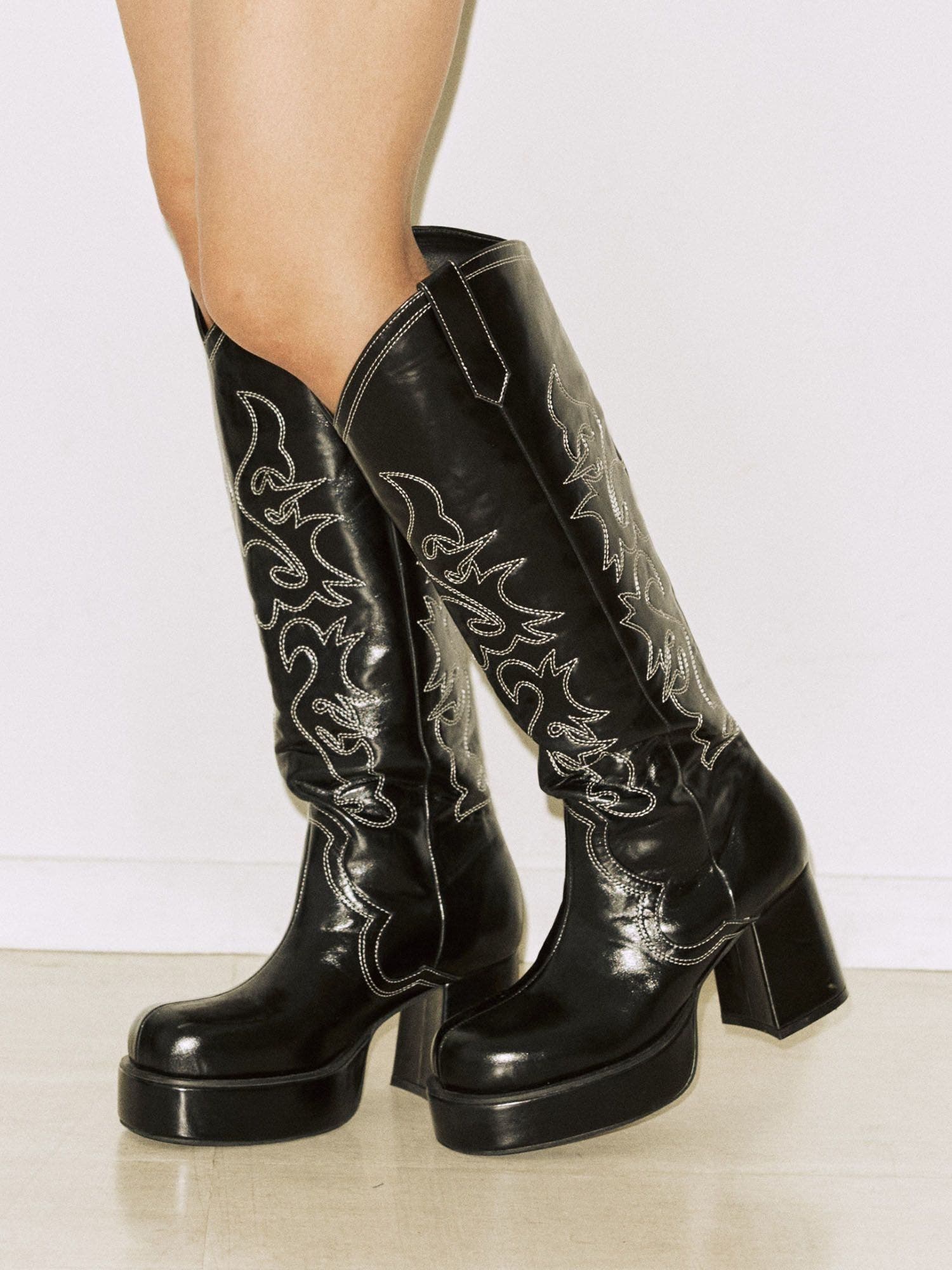 ジュゼッペザノッティ☆ウェッジソール☆ウエスタンブーツsize38