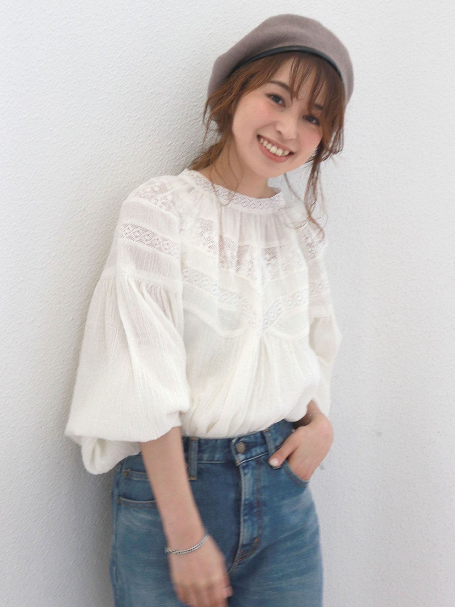 Ungrid - 【新品】 ungrid ハイネックレースブラウス Ungrid ハイネックレースブラウス ブラック -靴＆ファッション