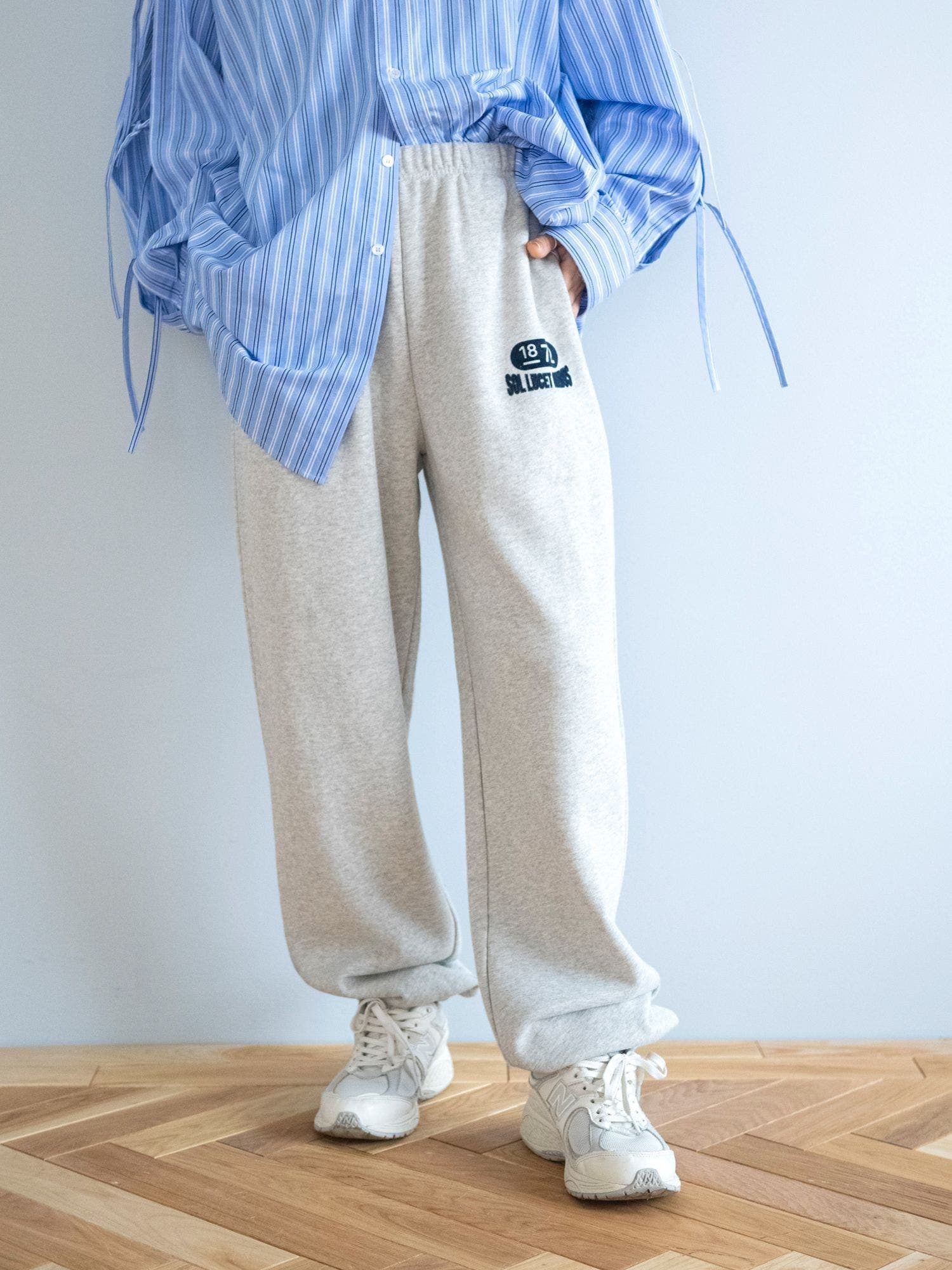 ロゴルーズスウェットパンツ[品番：MKSW0051848]｜Ungrid（アン