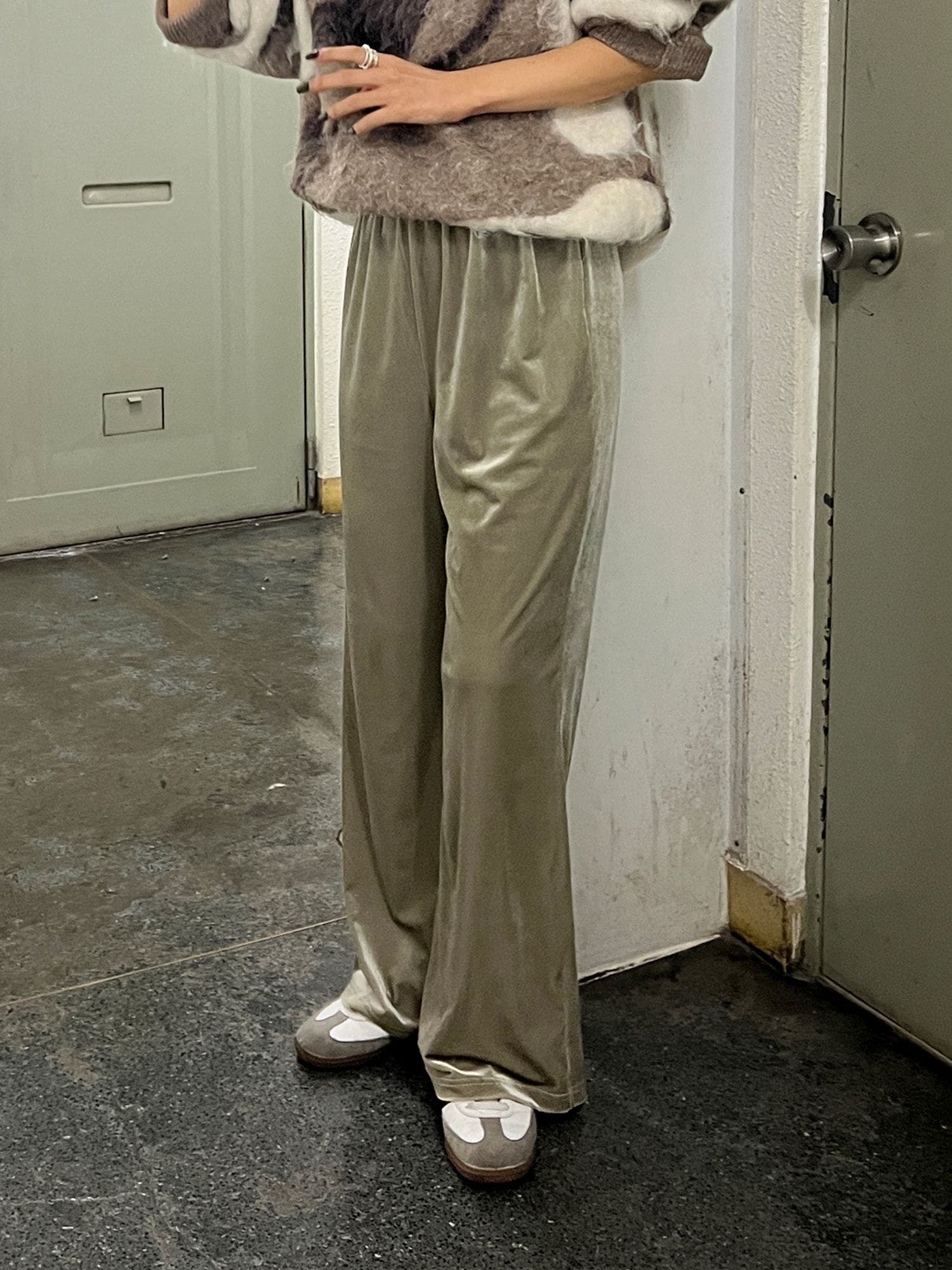 【福袋セール】の商品 ベロアラフパンツ[品番：MKSW0056435]｜Ungrid（アングリット パンツ