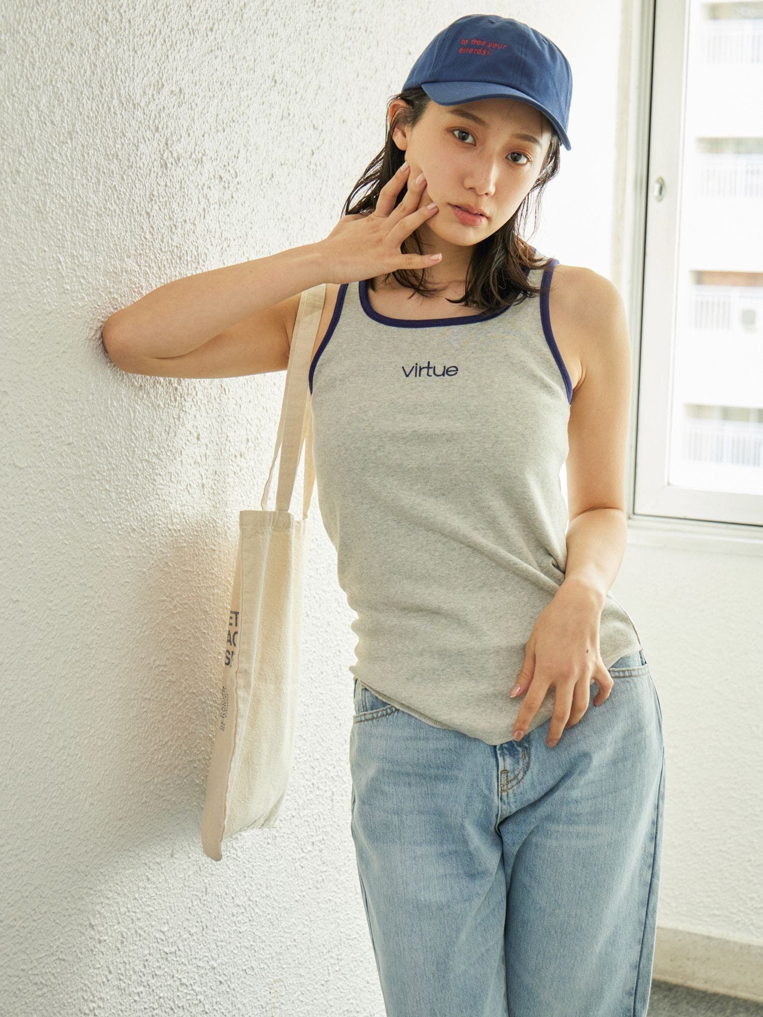 バイカラーレースタンクトップ | lilLilly official webstore