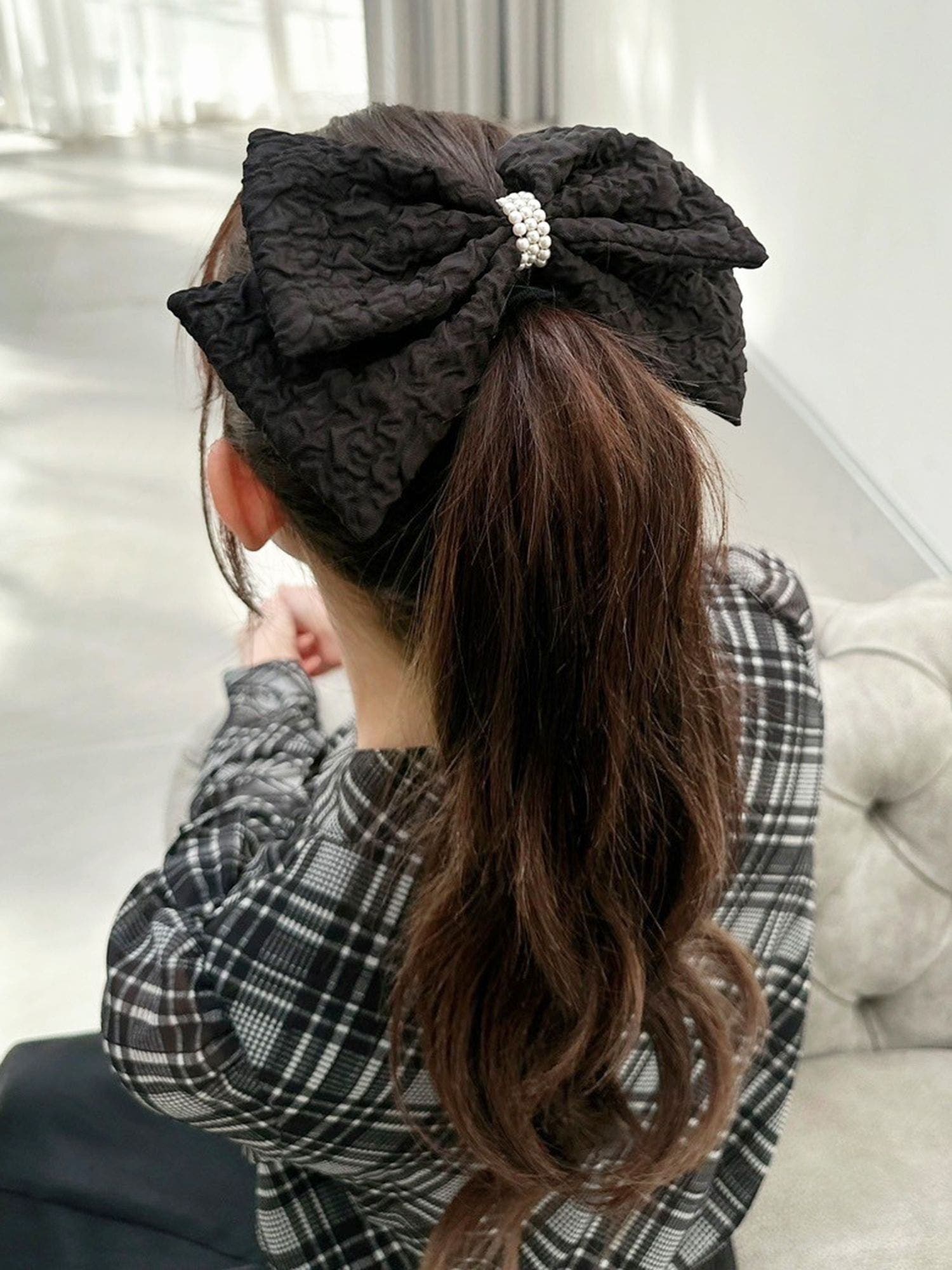 ジャガードリボンバレッタ[品番：MKSW0063153]｜RESEXXY