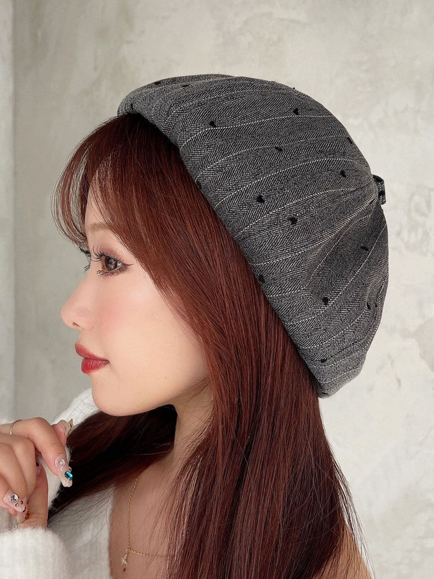 ミニマルモチーフベレー帽[品番：MKSW0068330]｜RESEXXY（リゼクシー