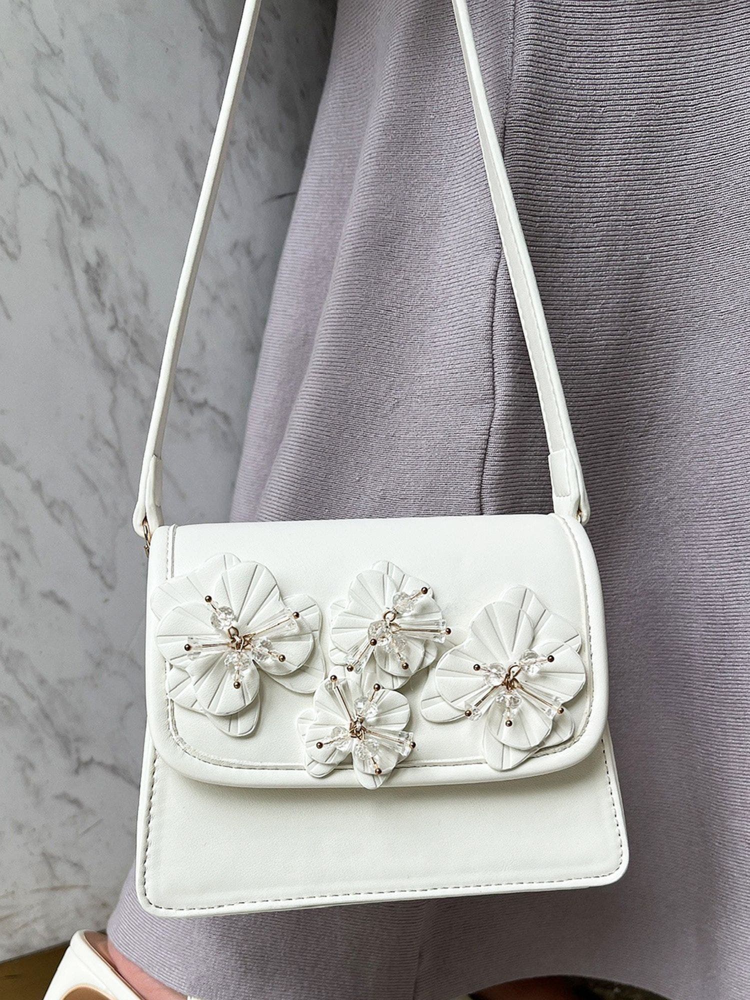 フラワーモチーフコンパクトバッグ[品番：MKSW0068062]｜RESEXXY