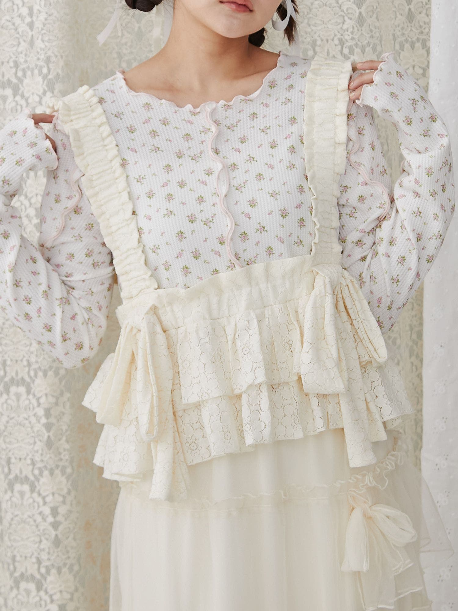 jennyfax レース ビスチェ ワンピース（JennyFax Dress