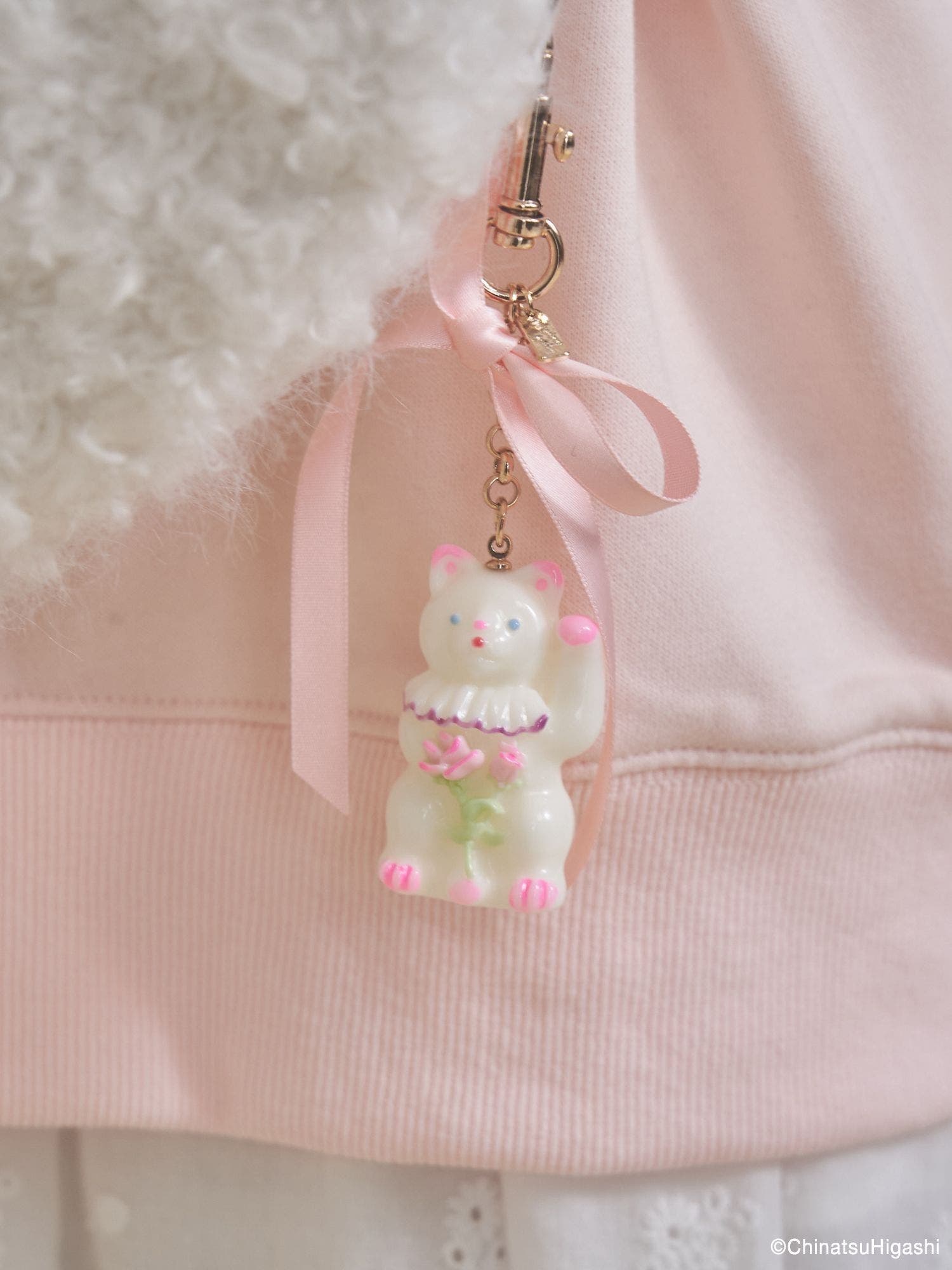 New Wave Sugar cat ribbon charm[品番：MKSW0067844]｜merry jenny