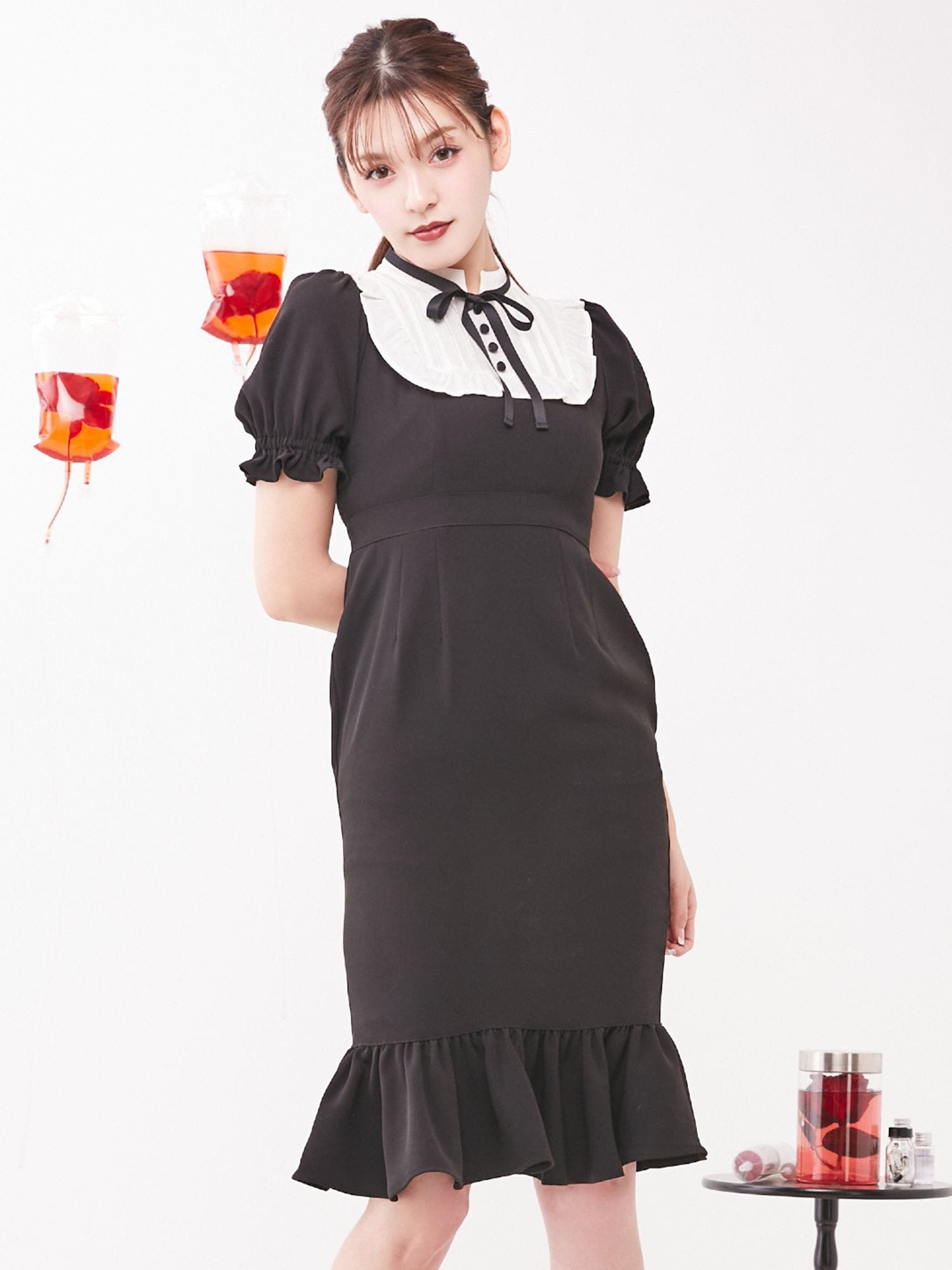 EATME メイドライクコート　ブルー EATME メイドライクコート ブルー