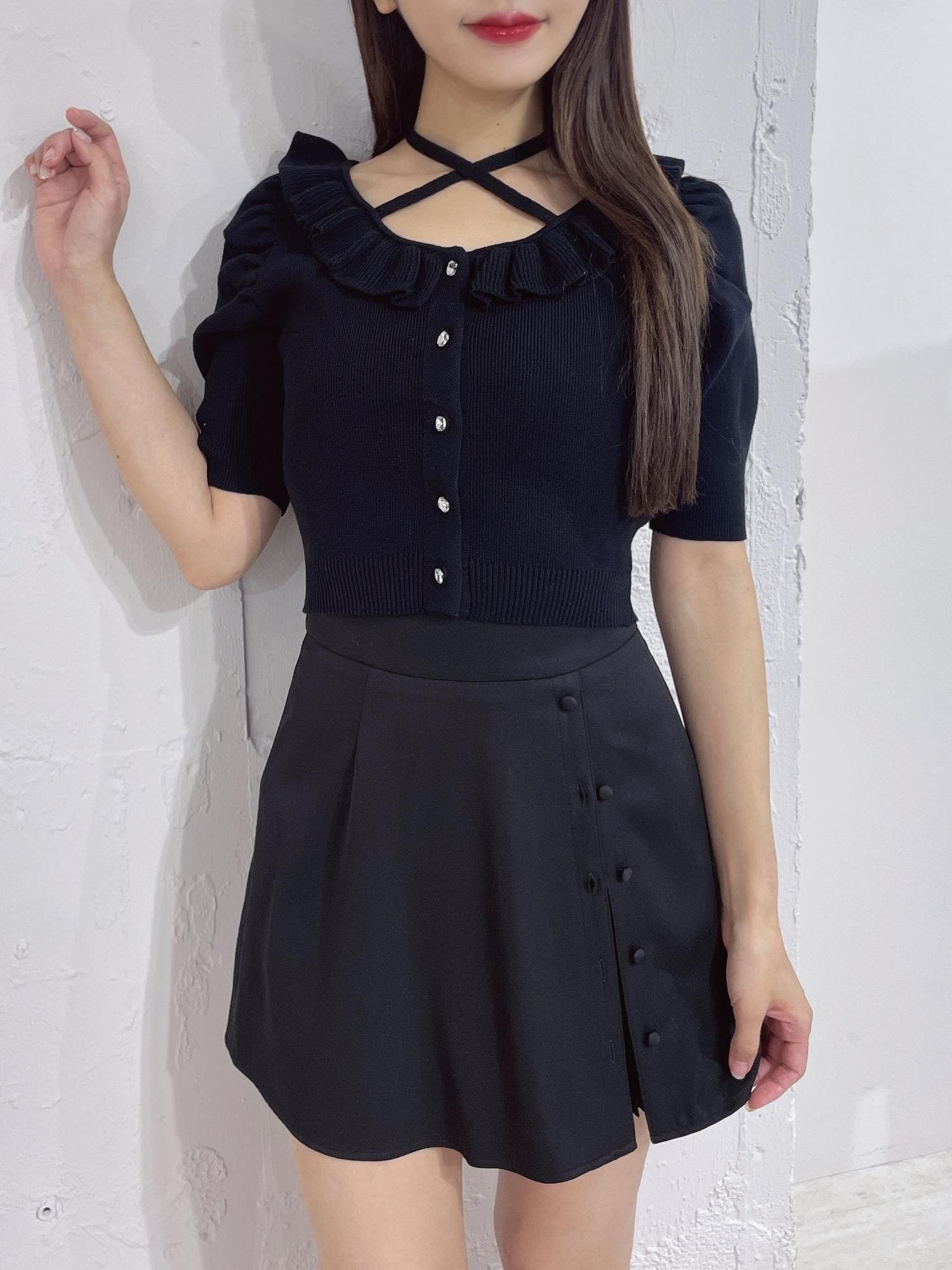 ラッフルニットTOP[品番：MKSW0056945]｜EATME（イートミー）の