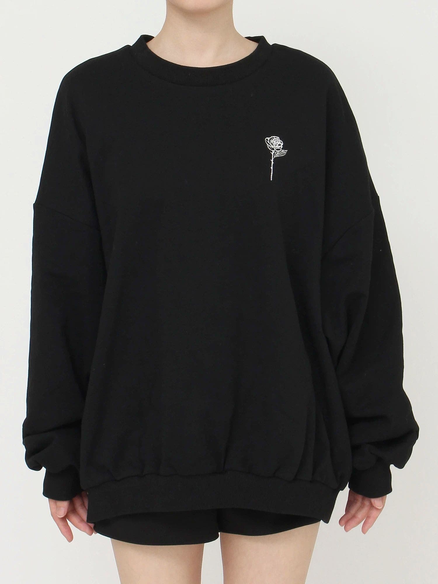 HAIDER ACKERMANN エンブロイダリースウェット 刺繍 ピンク