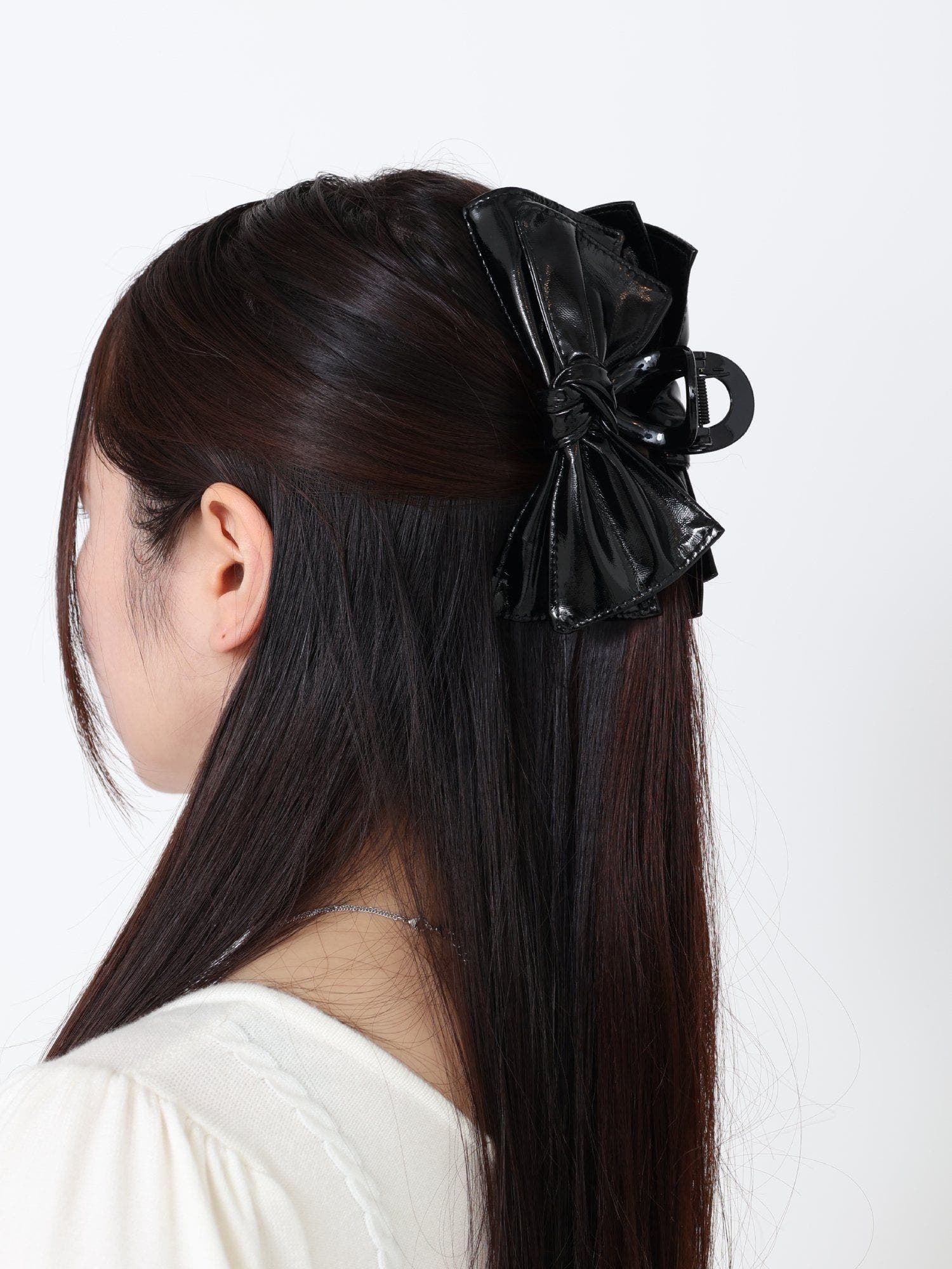 2まで　●ヘアリボン　専用 リボンエナメルヘアクリップ[品番：MKSW0064849]｜EATME（イートミー