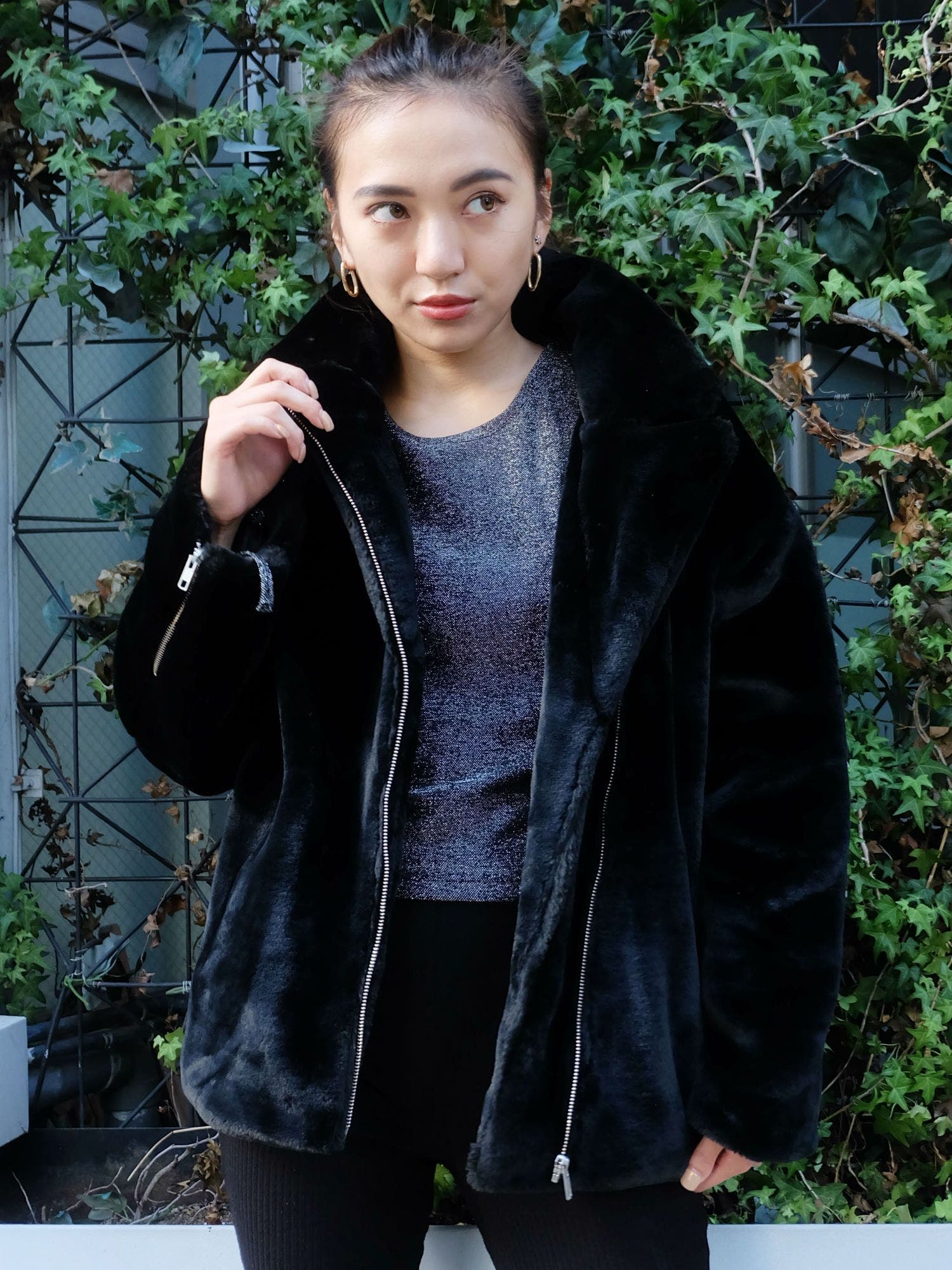 フェイクファーライダース[品番：MKSW0011125]｜EVRIS（エブリス）の