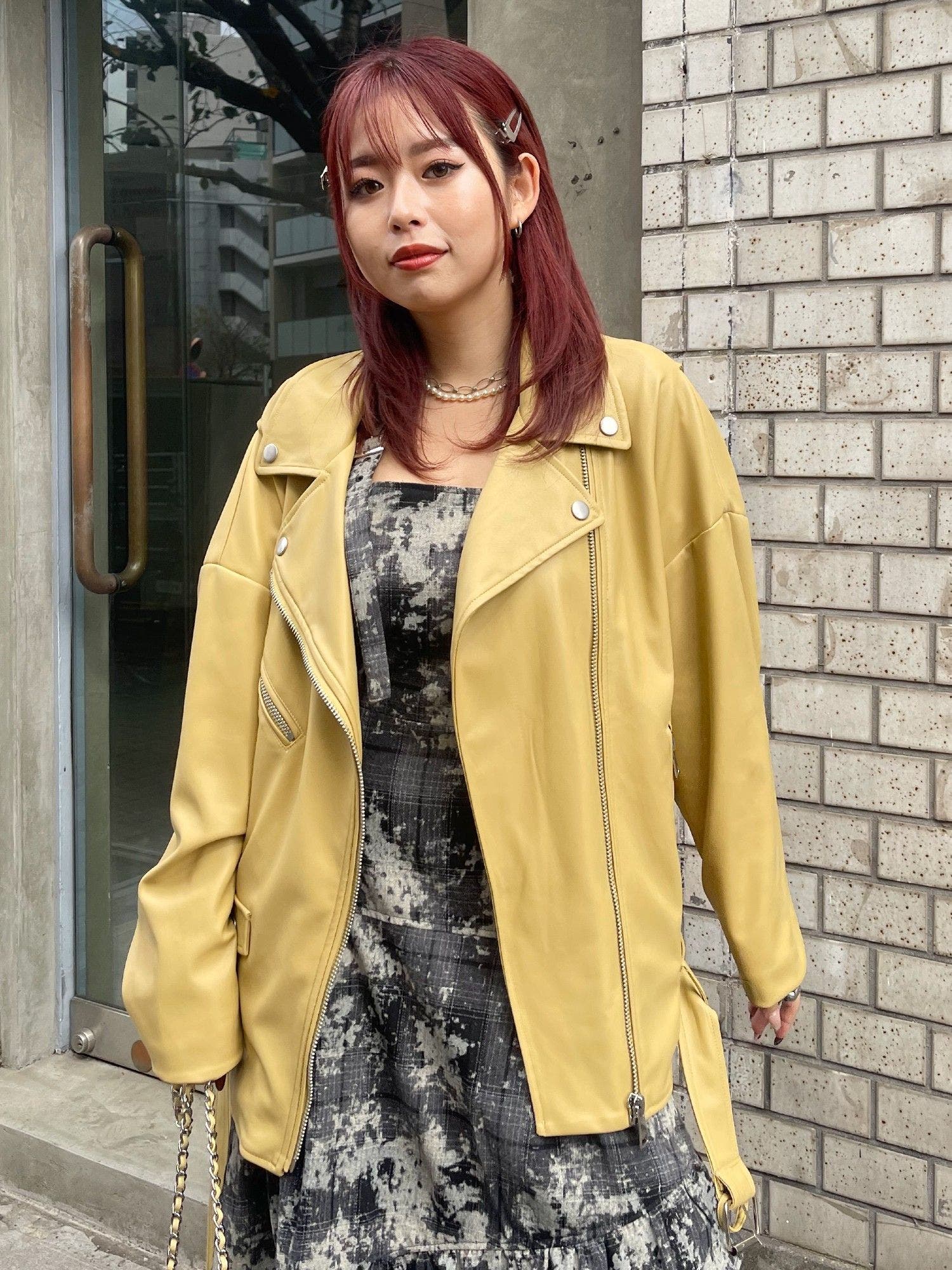 レザージャケット シングルライダースジャケット レディース 本