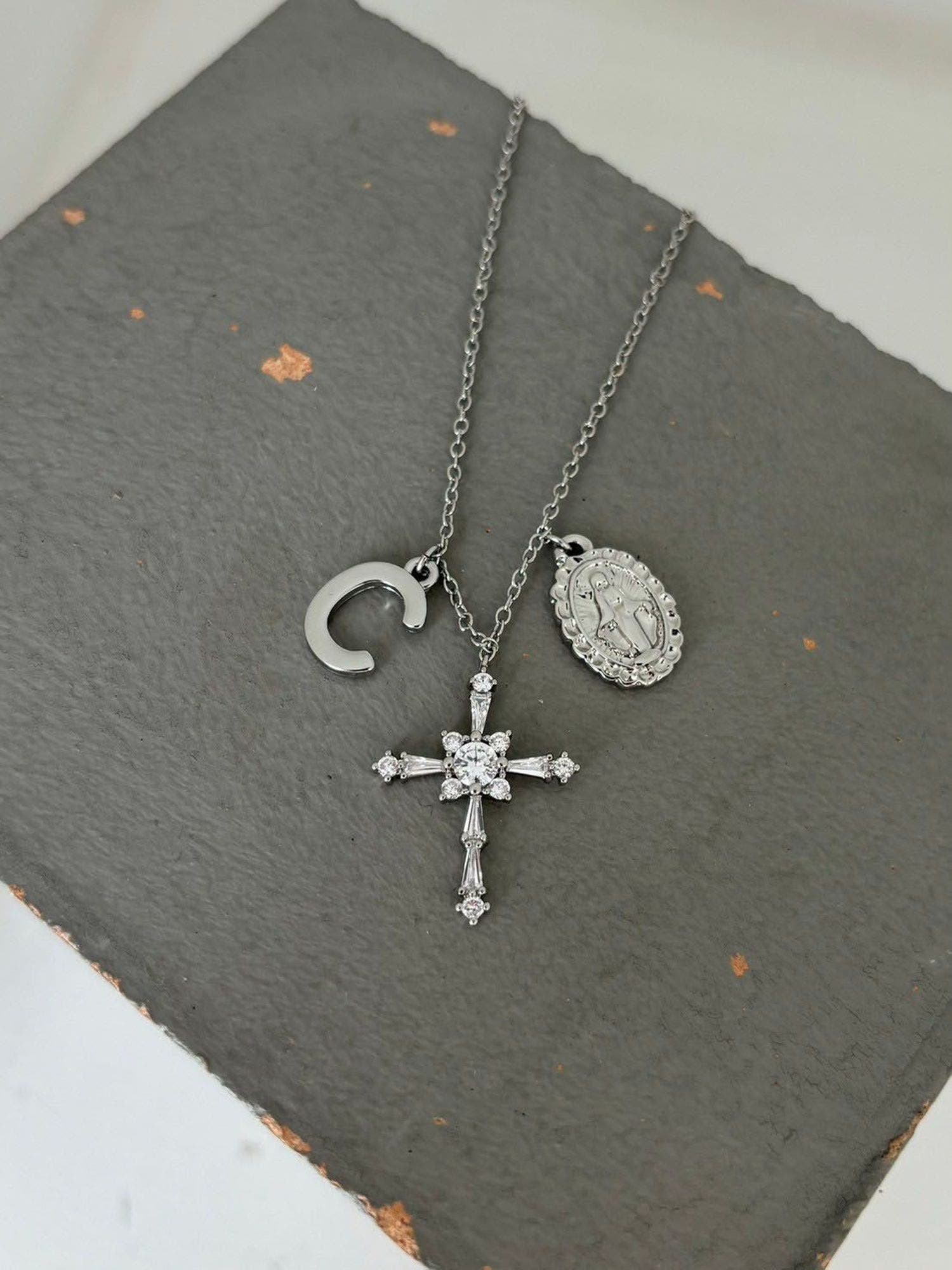 ROSARY NECKLACE/ロザリーネックレス[品番：MKSW0057944