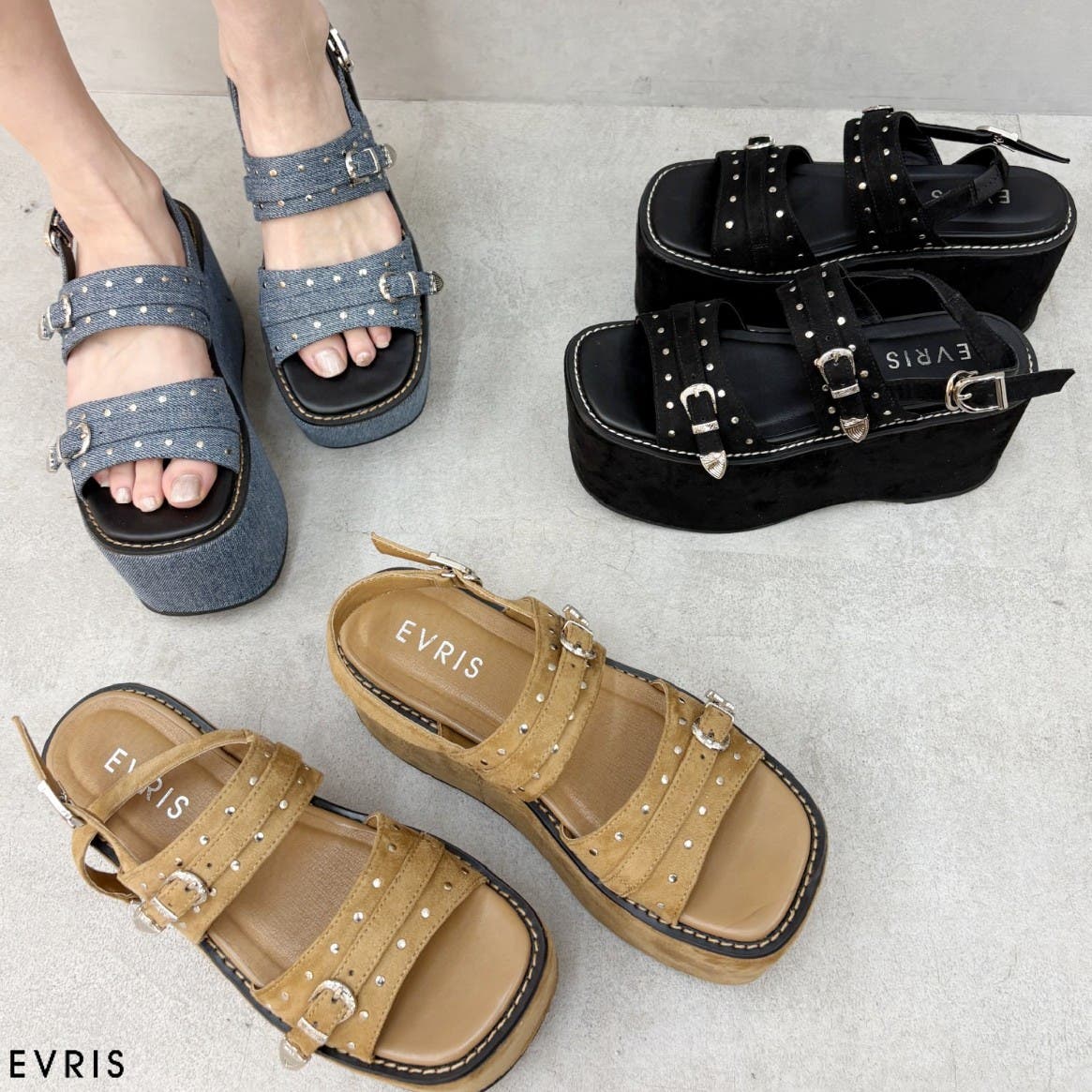 EVRIS（サンダル）のフリマアイテム一覧