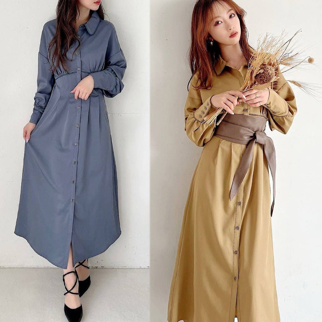 DENDROBIUM スコットクラブ ワンピース 麻 ロングシャツ 新品