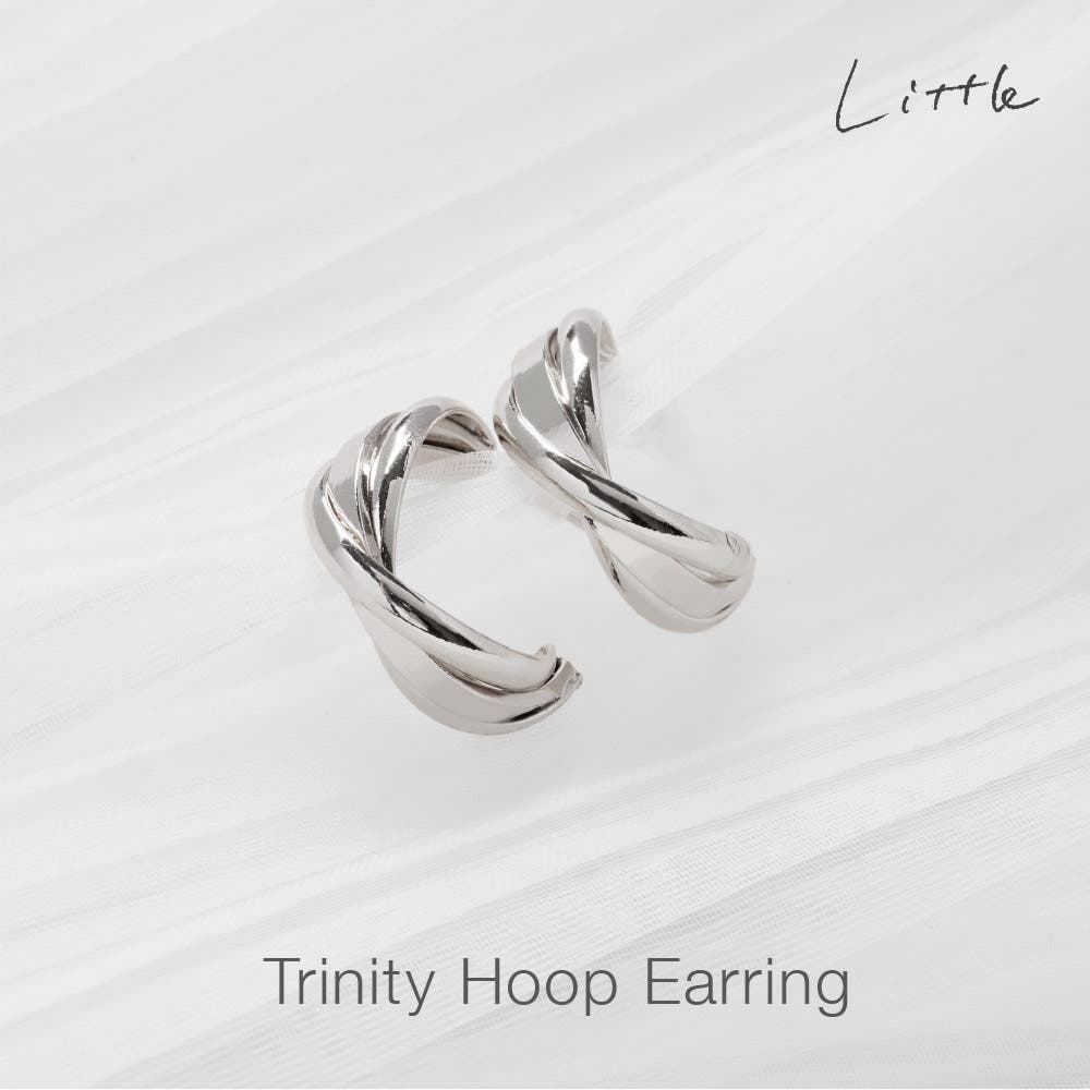 littleトリニティイヤリング[品番：MSMA0000167]｜Matthewmark