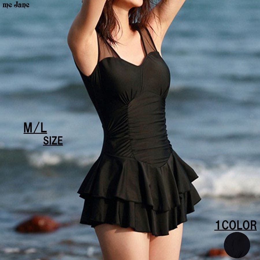 Aimeiene バックオープンフリルワンピース 1.jpg