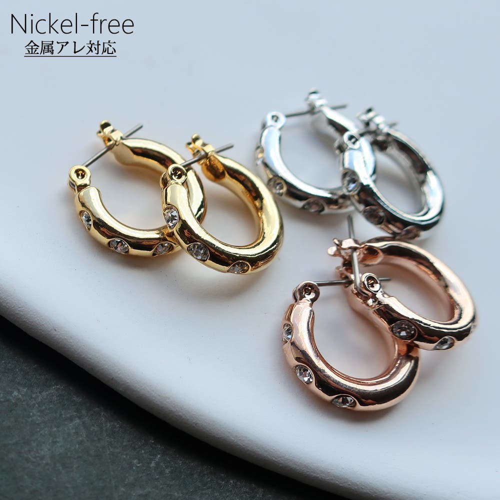 ピアス キャッチレスピアス チタン[品番：MLOA0002659]｜Melody