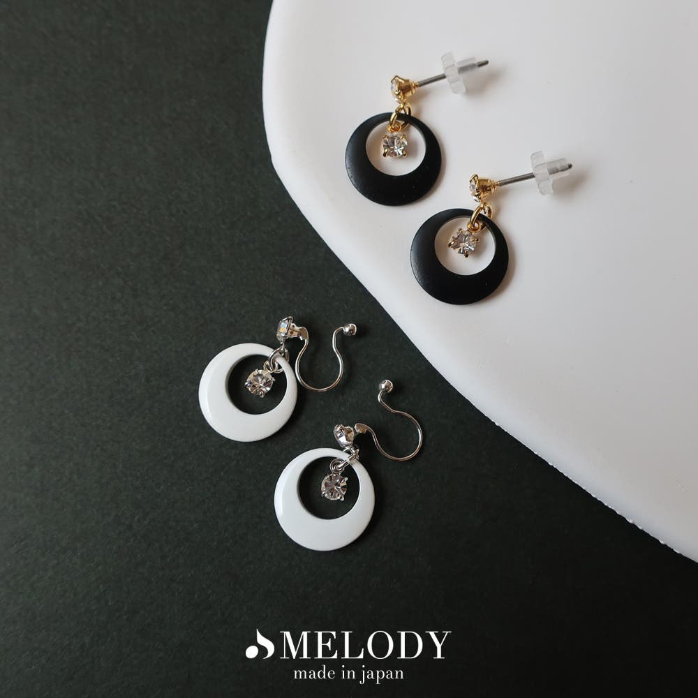 イヤリング 日本製 ノンホールピアス[品番：MLOA0000557]｜Melody